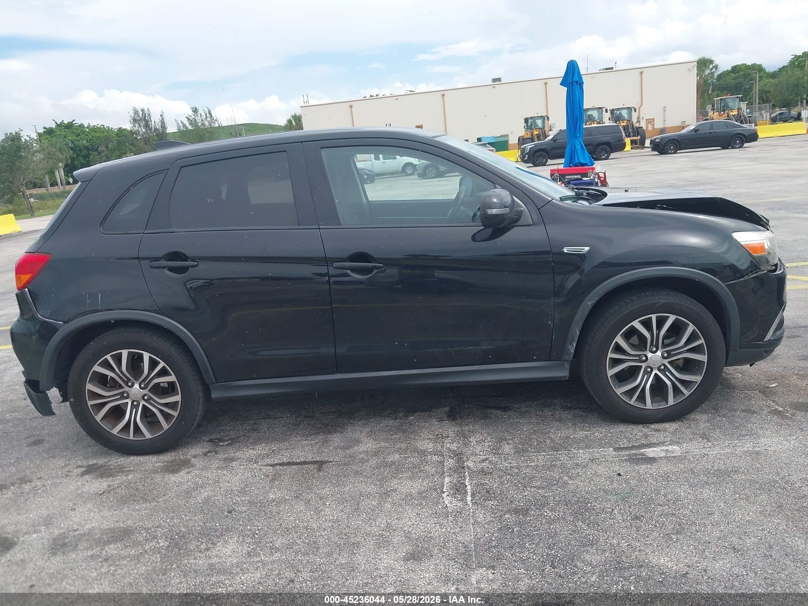 2019 Mitsubishi Outlander Sport 2.0 Es Черный vin: JA4AP3AU4KU015111