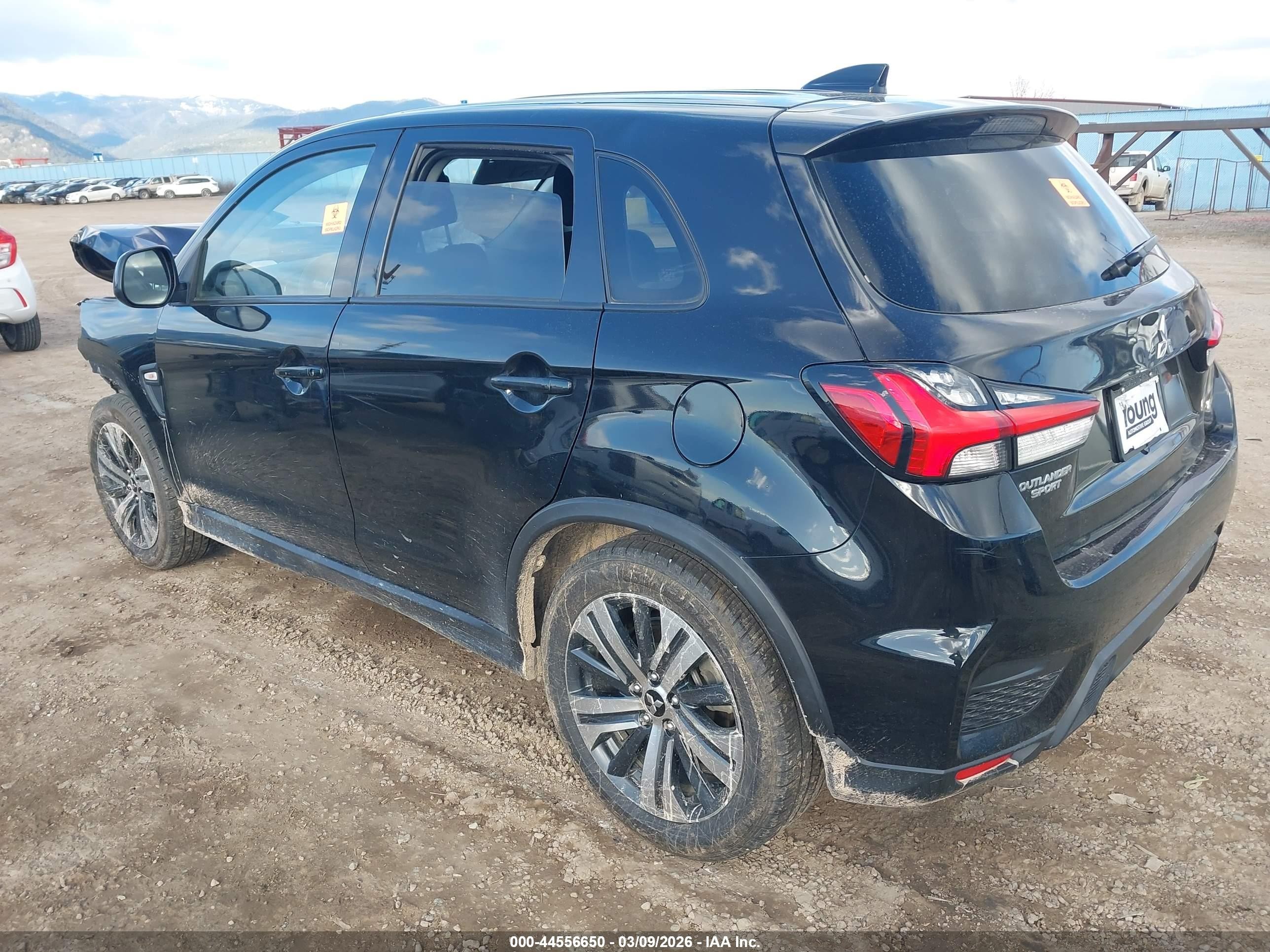 2020 Mitsubishi Outlander Sport 2.0 Es Black vin: JA4AP3AU4LU031388