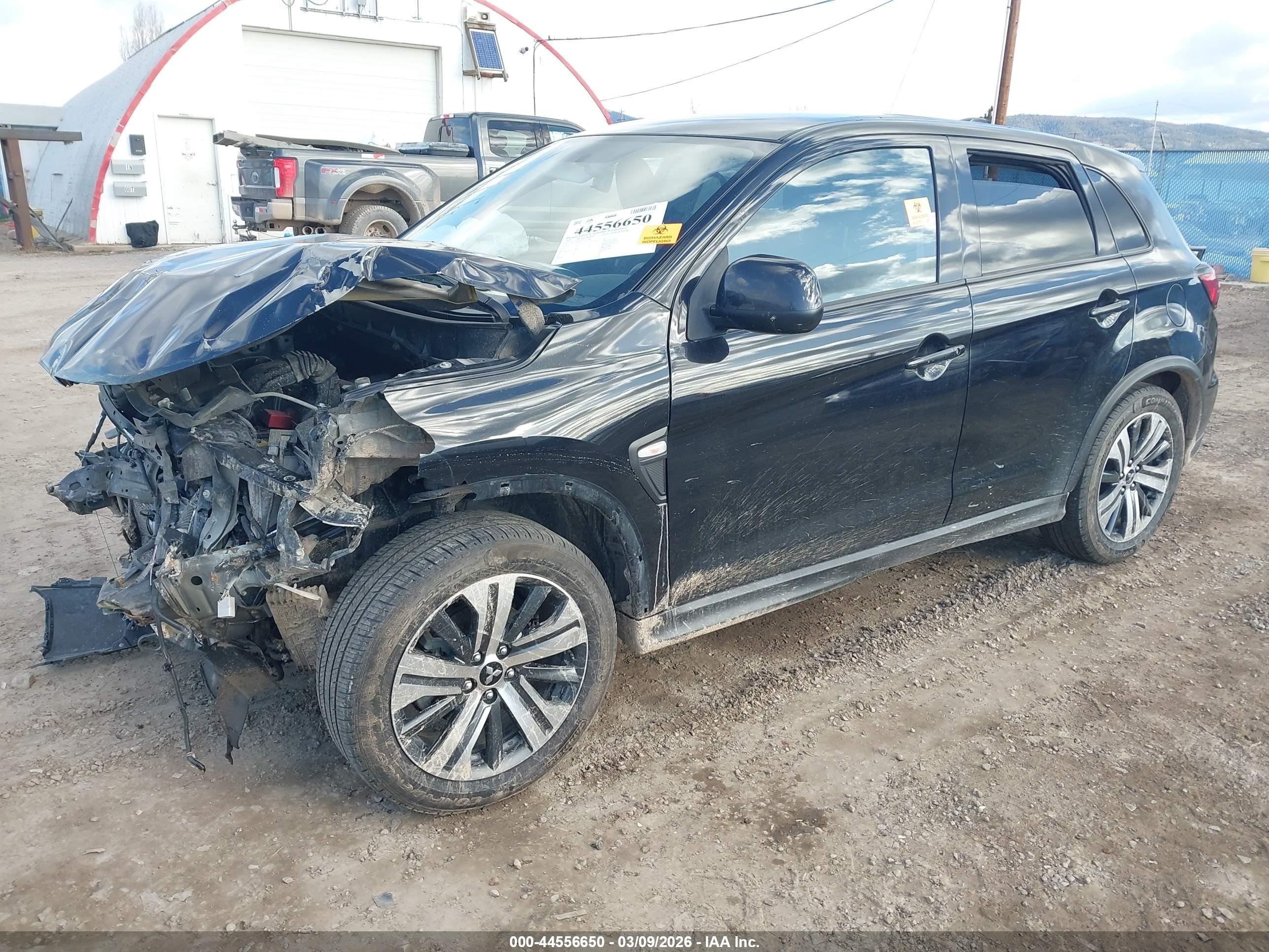 2020 Mitsubishi Outlander Sport 2.0 Es Black vin: JA4AP3AU4LU031388