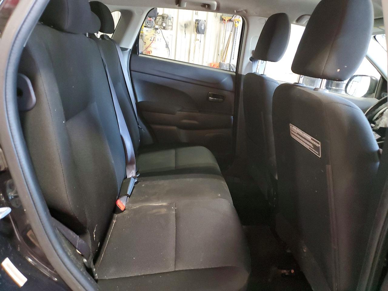2011 Mitsubishi Outlander Sport Es Black vin: JA4AP3AU5BZ005853