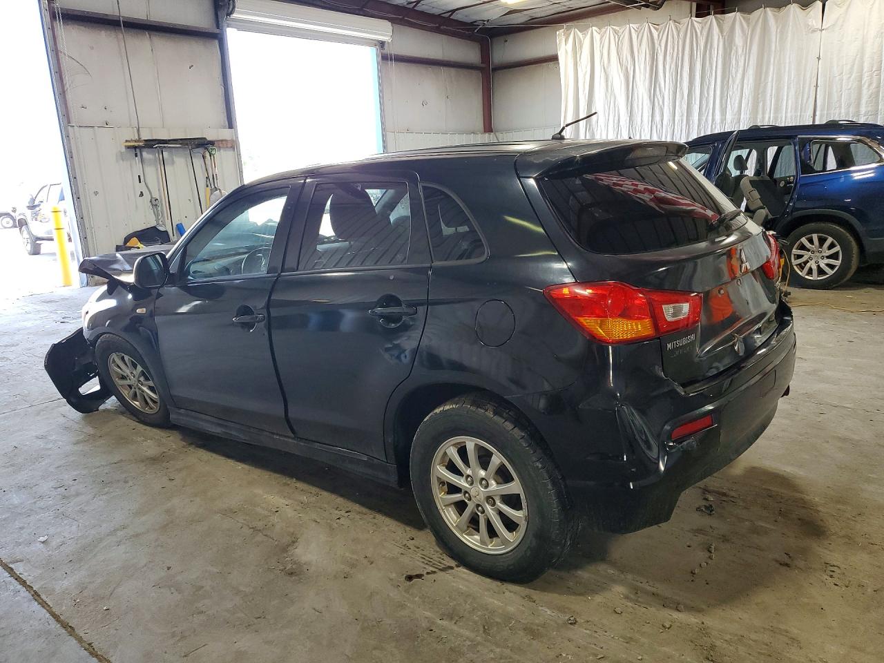 2011 Mitsubishi Outlander Sport Es Black vin: JA4AP3AU5BZ005853