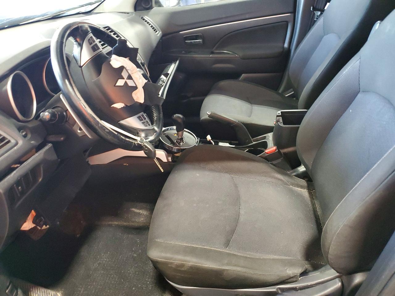 2011 Mitsubishi Outlander Sport Es Black vin: JA4AP3AU5BZ005853