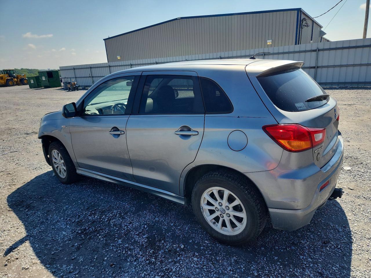 2011 Mitsubishi Outlander Sport Es Gray vin: JA4AP3AU5BZ024421
