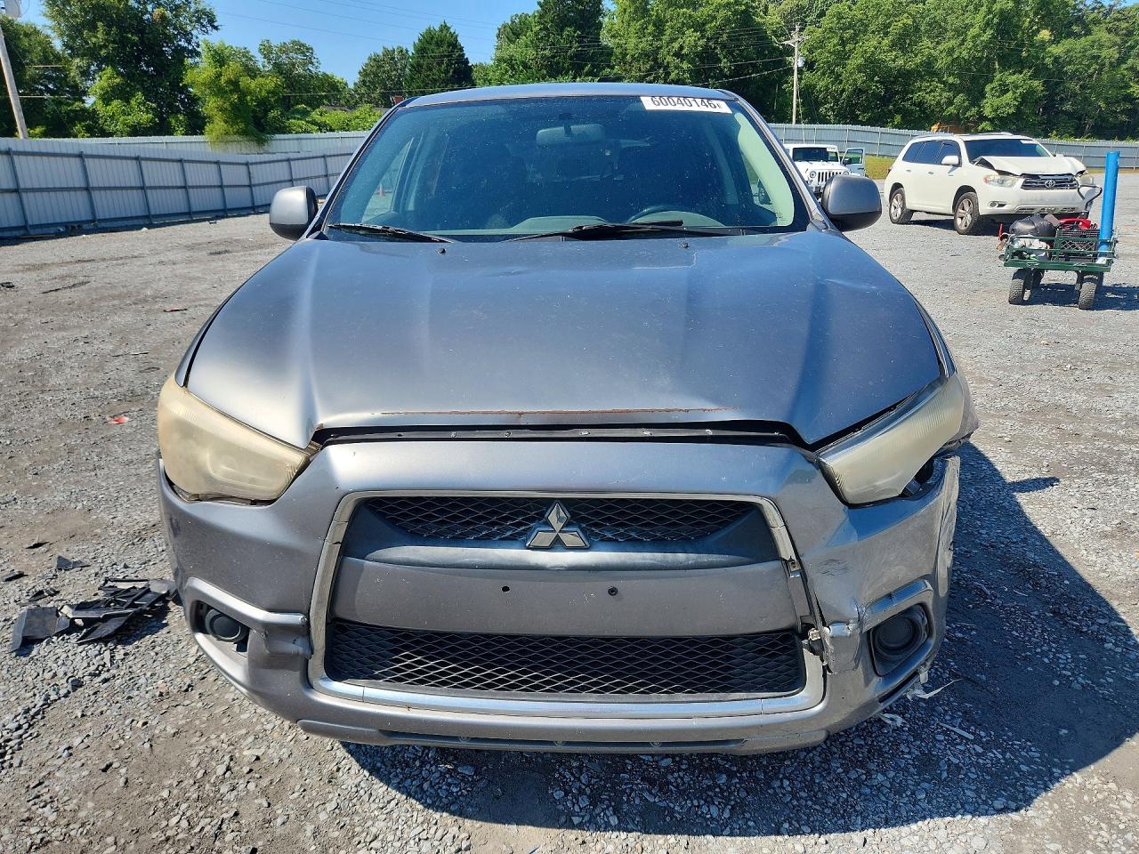 2011 Mitsubishi Outlander Sport Es Gray vin: JA4AP3AU5BZ024421