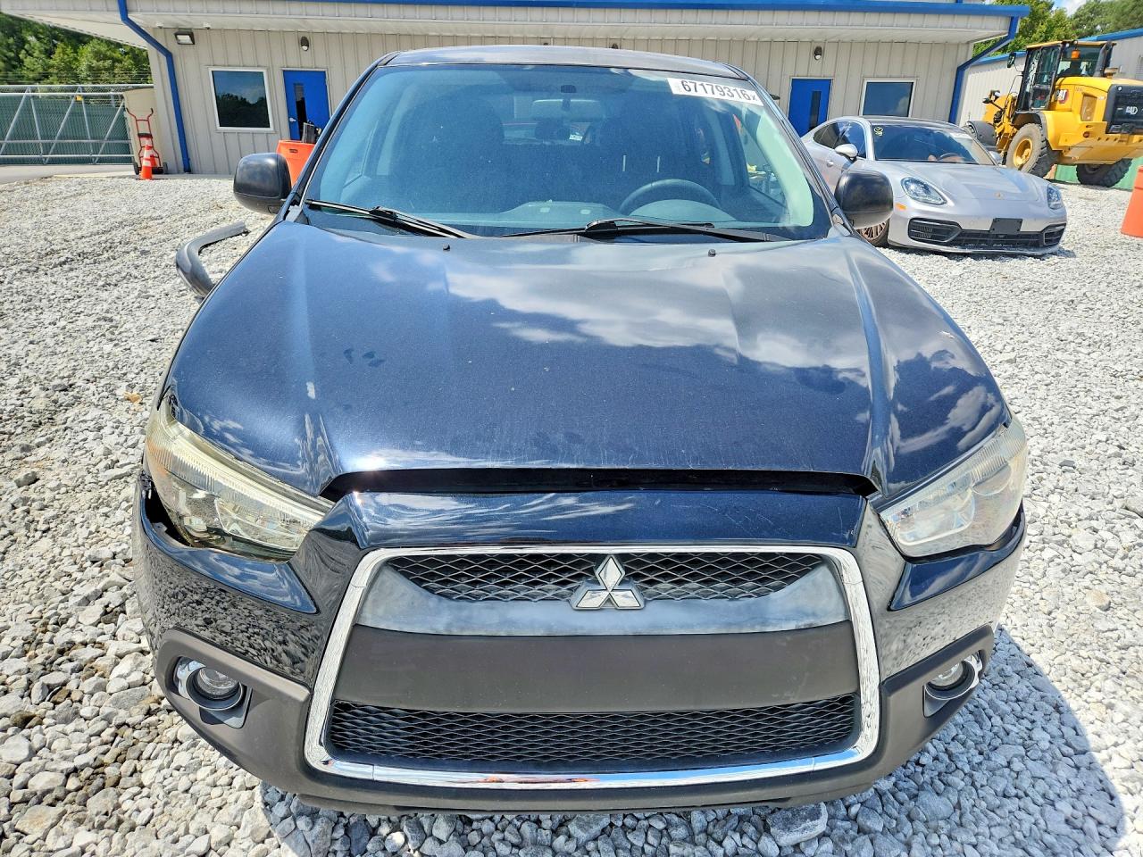 2012 Mitsubishi Outlander Sport Es Black vin: JA4AP3AU5CZ011024