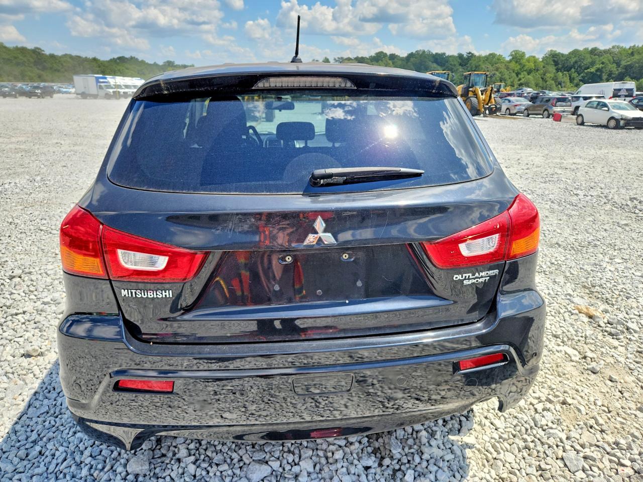 2012 Mitsubishi Outlander Sport Es Black vin: JA4AP3AU5CZ011024