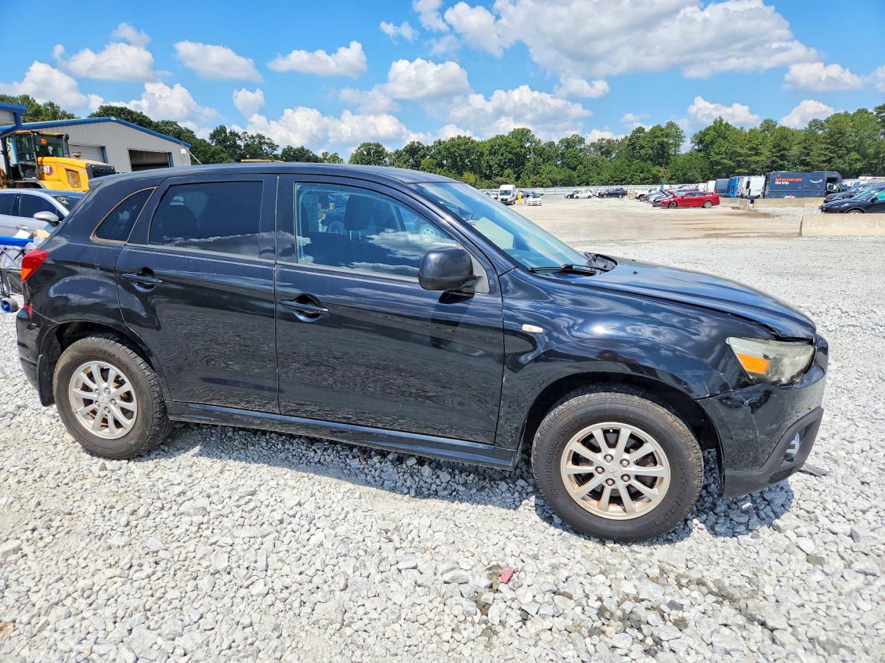 2012 Mitsubishi Outlander Sport Es Black vin: JA4AP3AU5CZ011024