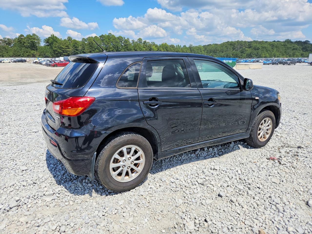 2012 Mitsubishi Outlander Sport Es Black vin: JA4AP3AU5CZ011024