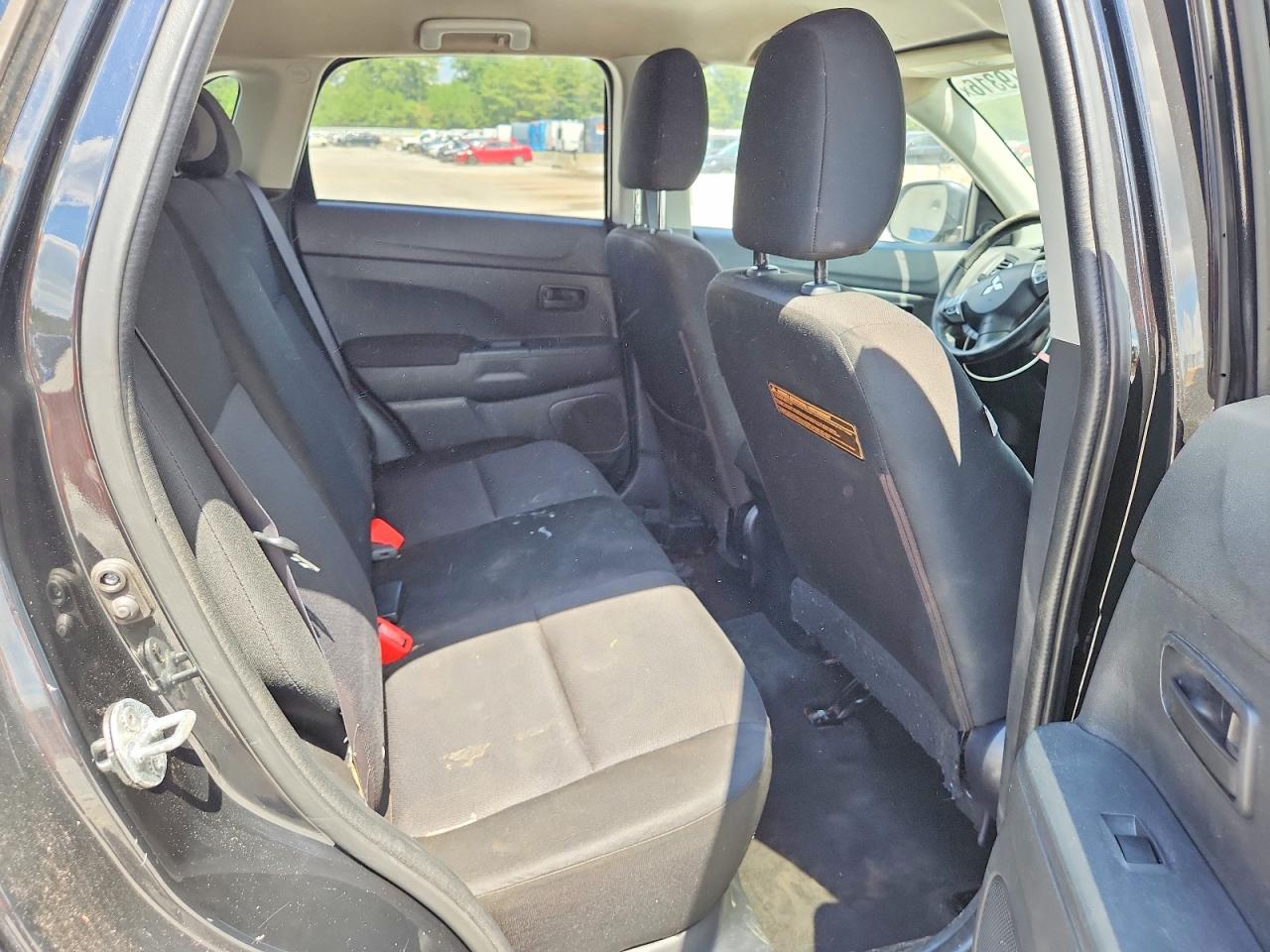 2012 Mitsubishi Outlander Sport Es Black vin: JA4AP3AU5CZ011024