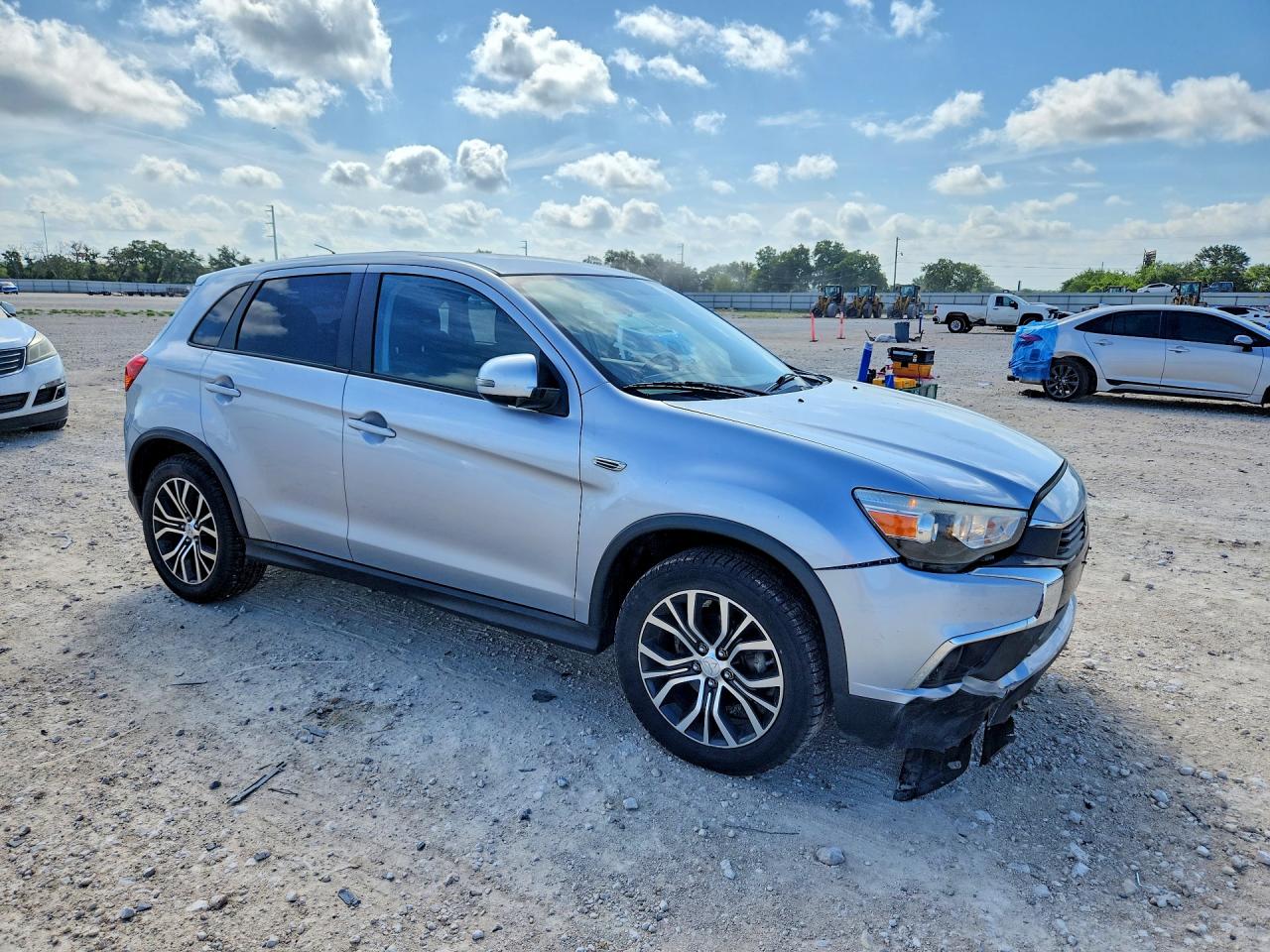 2016 Mitsubishi Outlander Sport Es Blue vin: JA4AP3AU5GZ025852