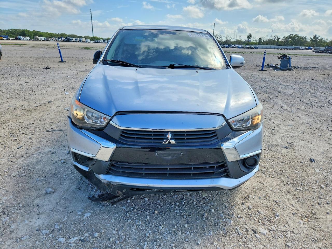 2016 Mitsubishi Outlander Sport Es Blue vin: JA4AP3AU5GZ025852