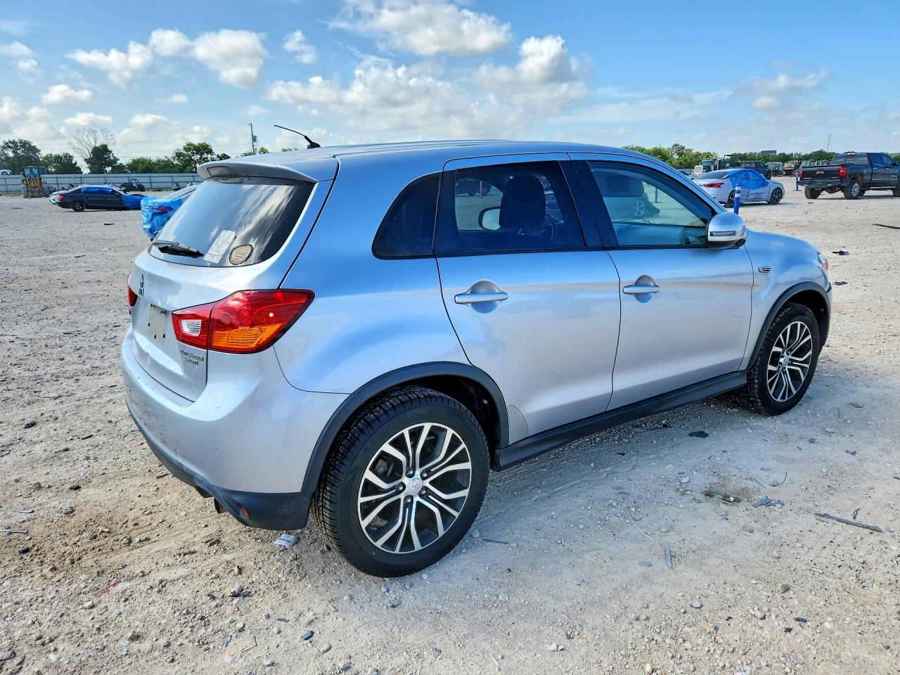 2016 Mitsubishi Outlander Sport Es Blue vin: JA4AP3AU5GZ025852