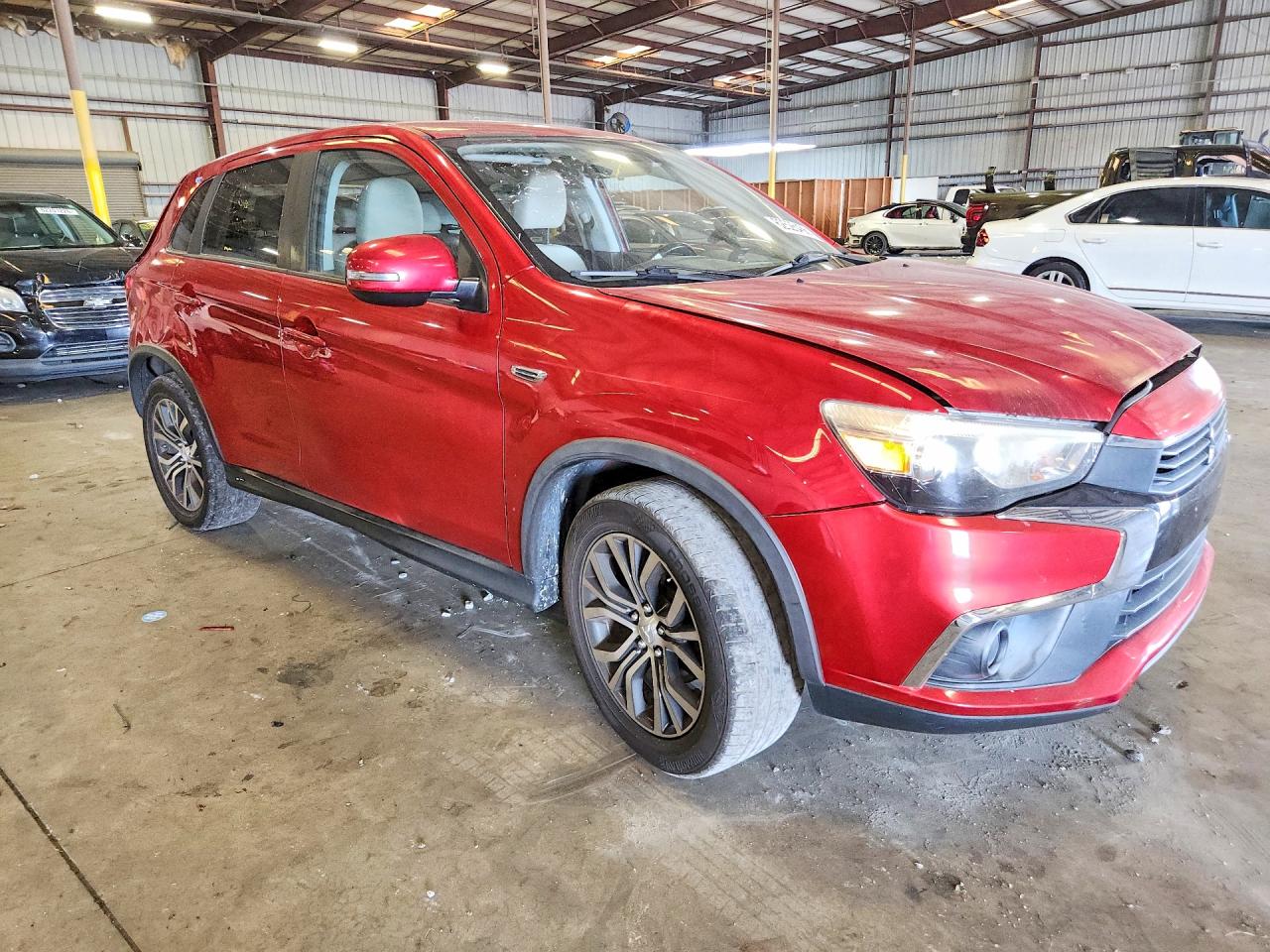 2017 Mitsubishi Outlander Sport Es Red vin: JA4AP3AU5HZ012049