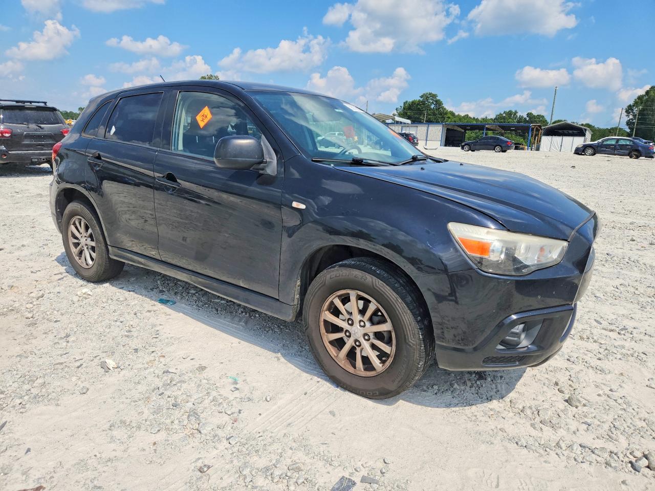 2011 Mitsubishi Outlander Sport Es Black vin: JA4AP3AU6BZ017400