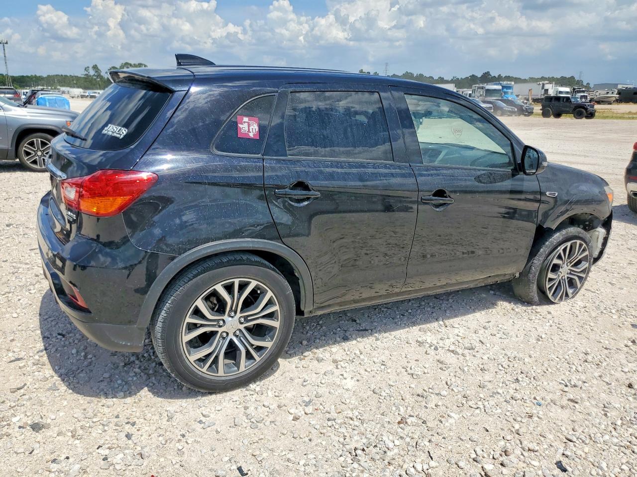 2019 Mitsubishi Outlander Sport Es Black vin: JA4AP3AU6KU030127