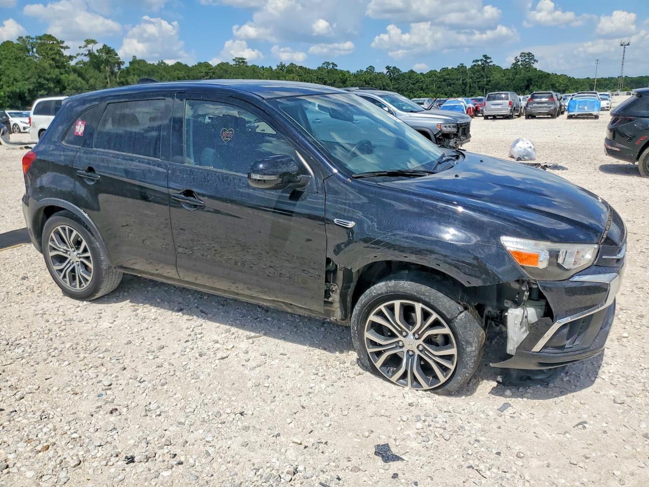 2019 Mitsubishi Outlander Sport Es Black vin: JA4AP3AU6KU030127