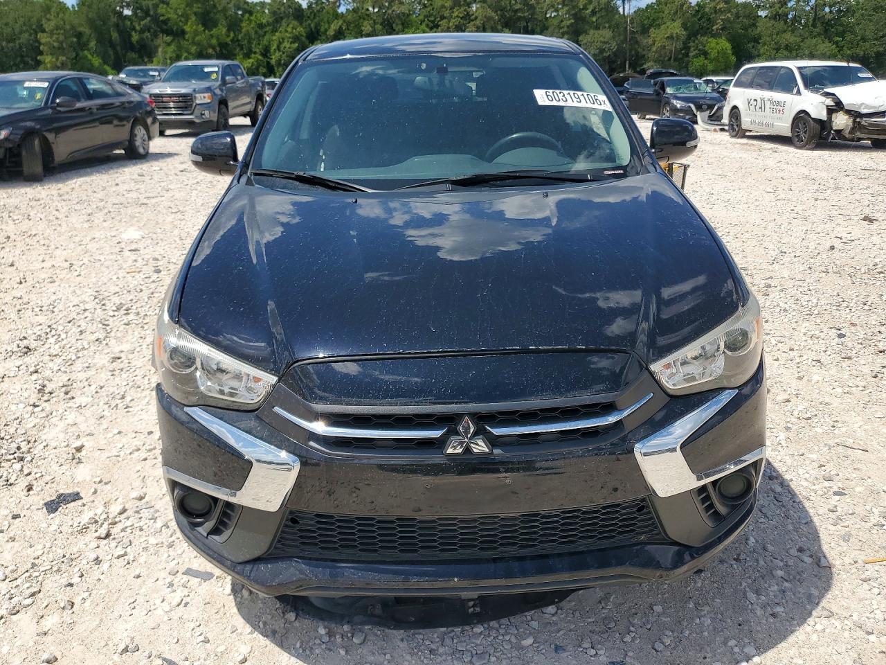 2019 Mitsubishi Outlander Sport Es Black vin: JA4AP3AU6KU030127