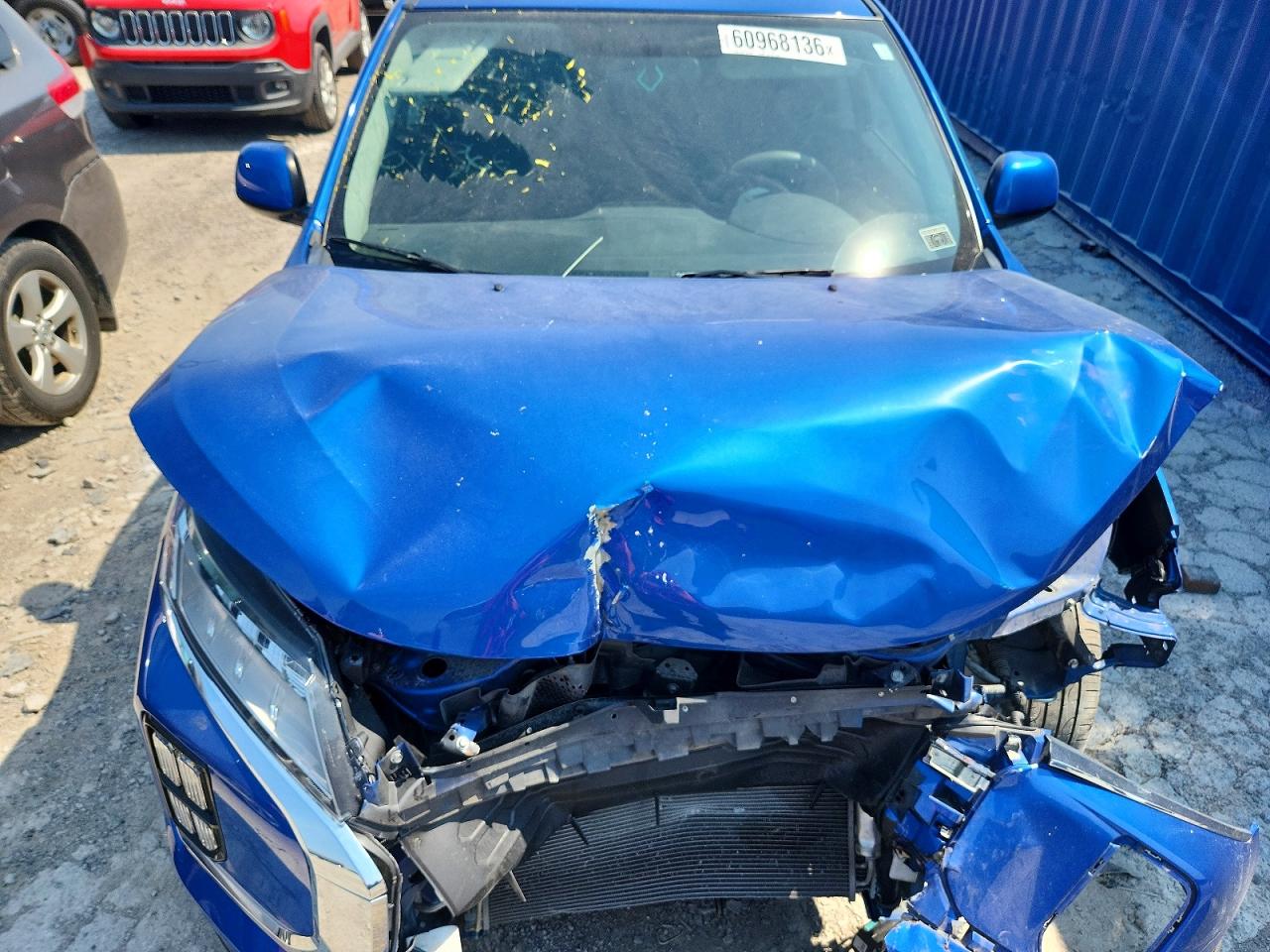 2020 Mitsubishi Outlander Sport Es Blue vin: JA4AP3AU6LU007366