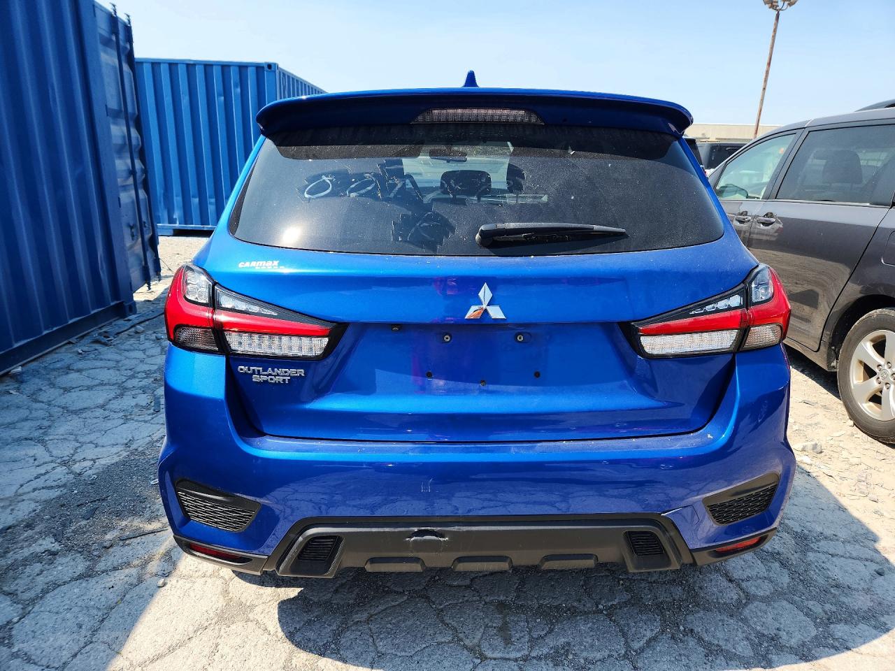 2020 Mitsubishi Outlander Sport Es Blue vin: JA4AP3AU6LU007366