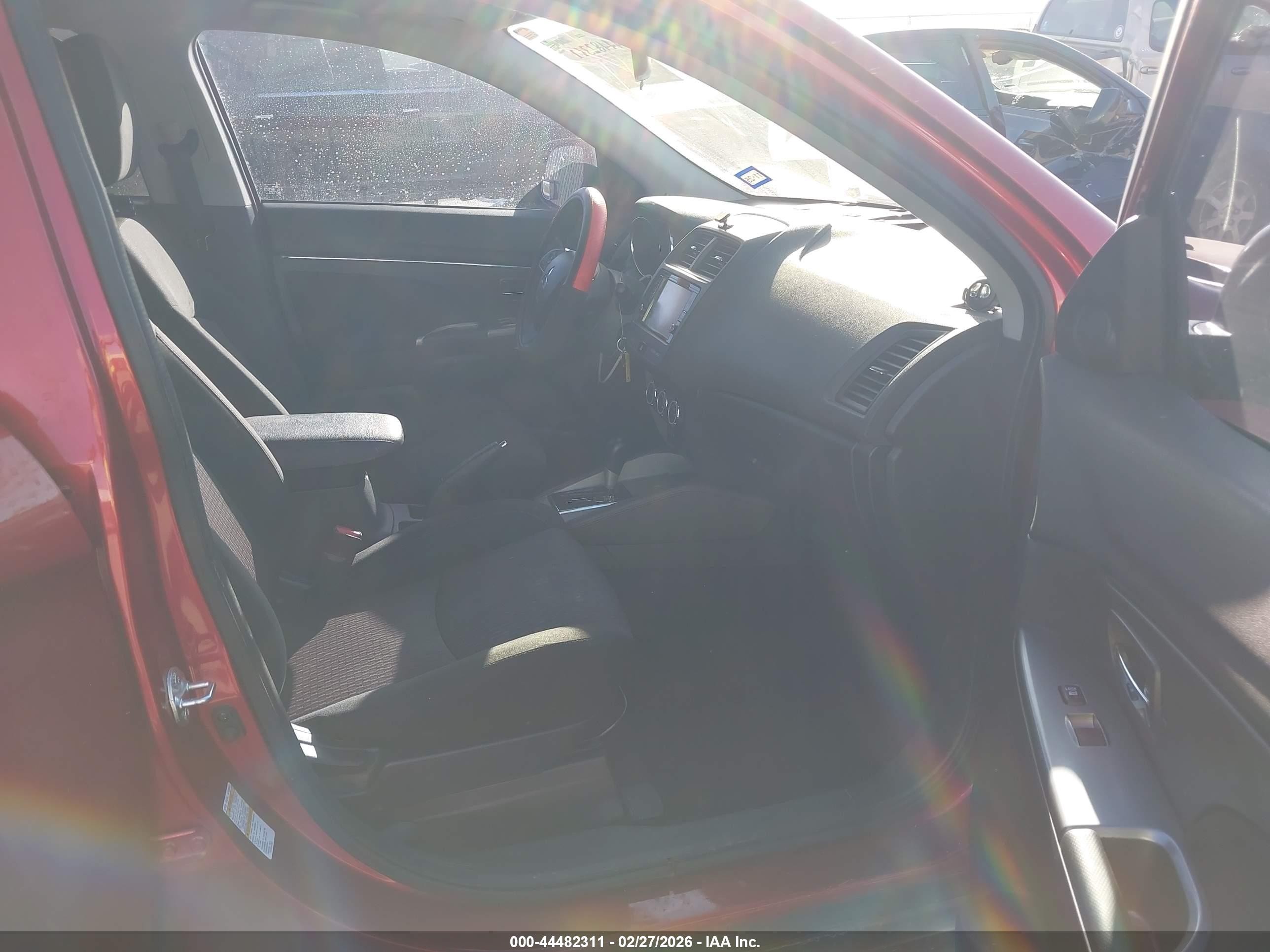 2019 Mitsubishi Outlander Sport 2.0 Es Red vin: JA4AP3AU7KU009173