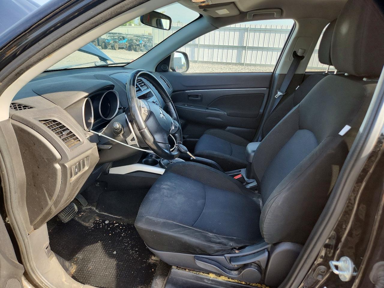 2012 Mitsubishi Outlander Sport Es Black vin: JA4AP3AU8CZ008019