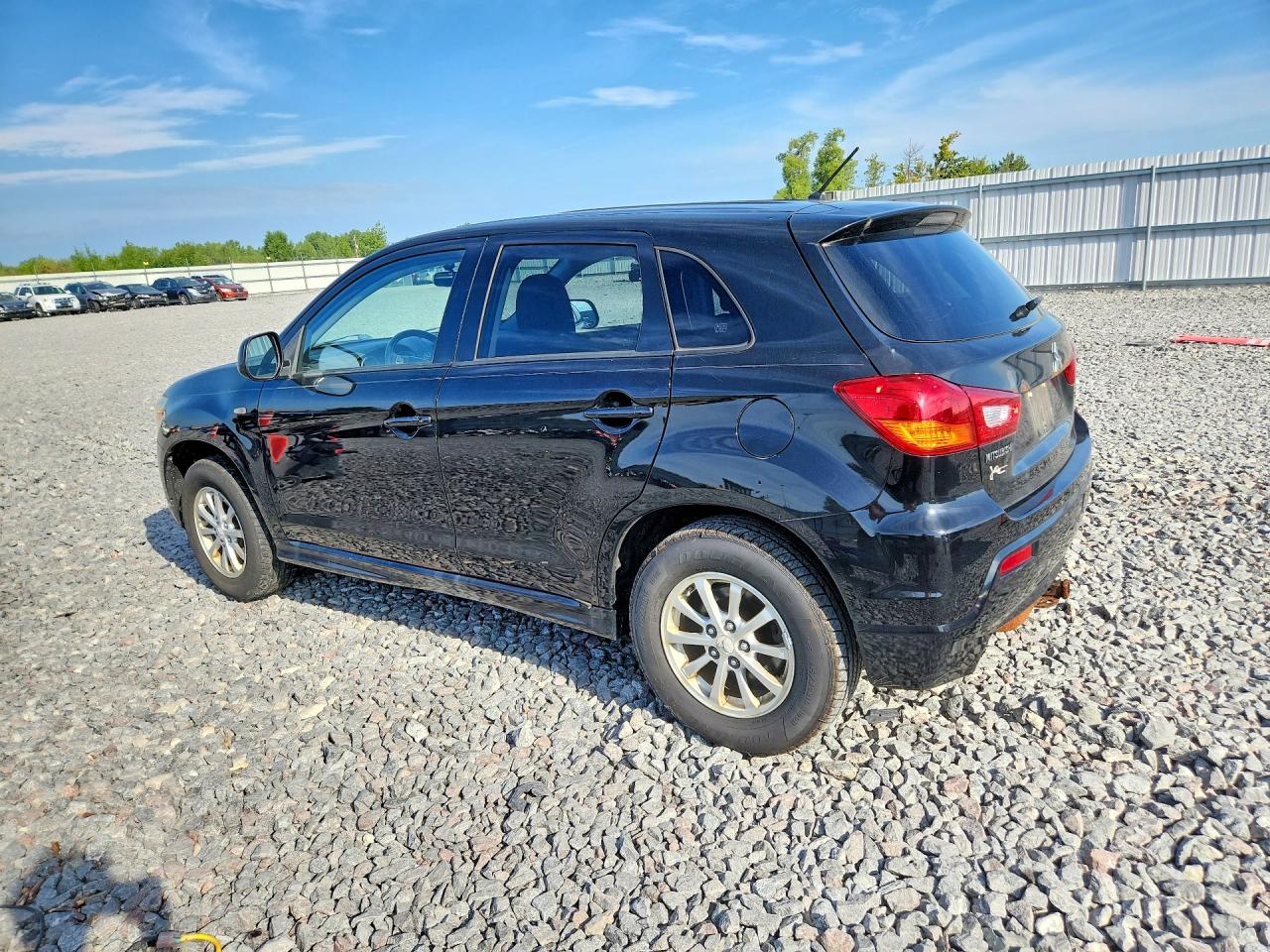 2012 Mitsubishi Outlander Sport Es Black vin: JA4AP3AU8CZ008019