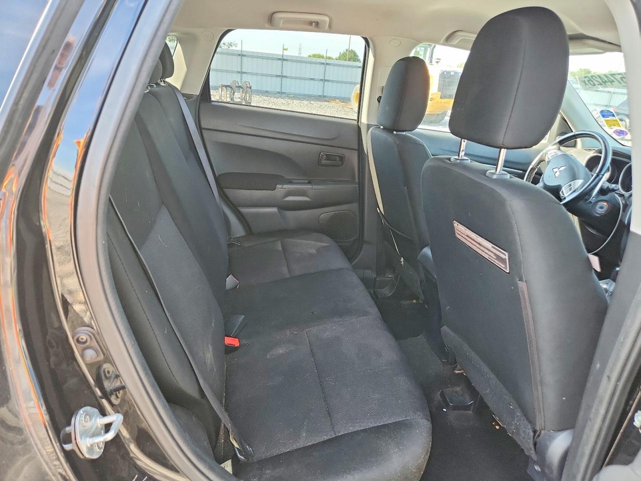 2012 Mitsubishi Outlander Sport Es Black vin: JA4AP3AU8CZ008019