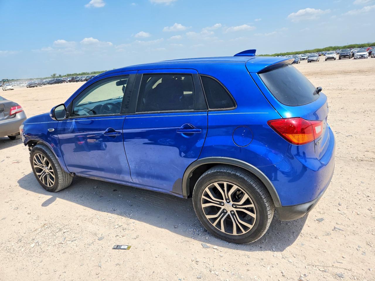 2017 Mitsubishi Outlander Sport Es Blue vin: JA4AP3AU8HZ040878