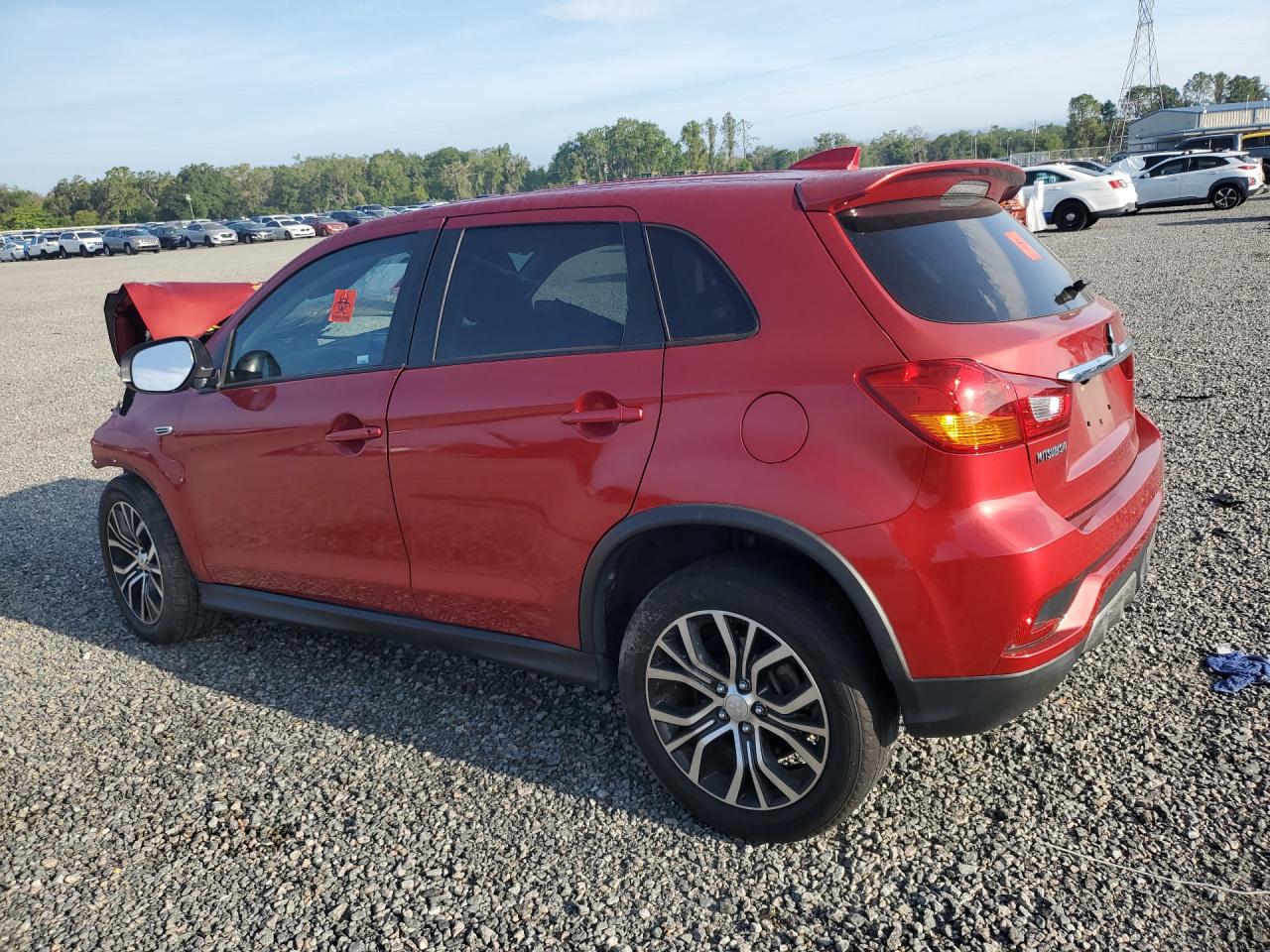 2019 Mitsubishi Outlander Sport Es Red vin: JA4AP3AU8KU004029