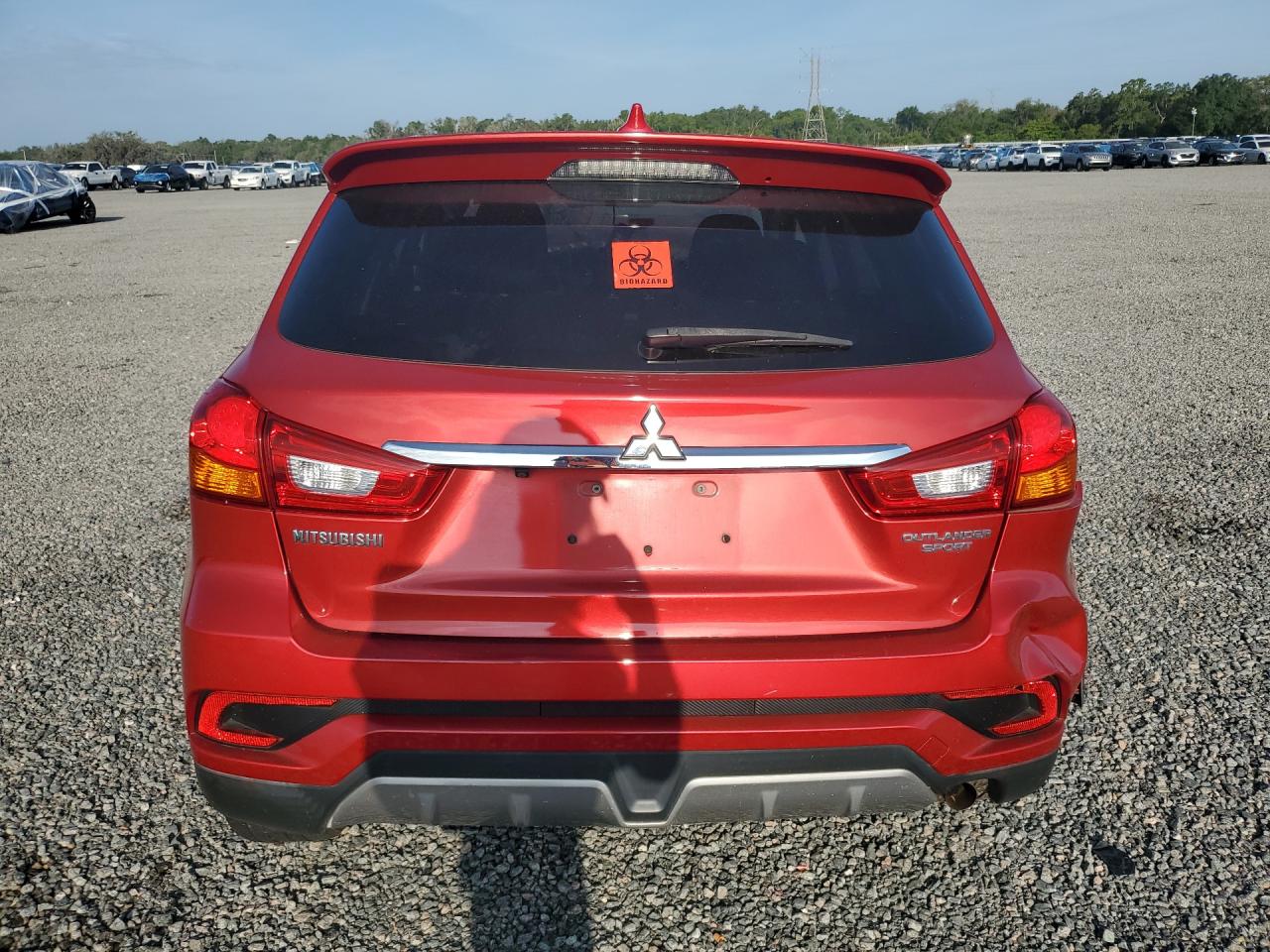 2019 Mitsubishi Outlander Sport Es Red vin: JA4AP3AU8KU004029