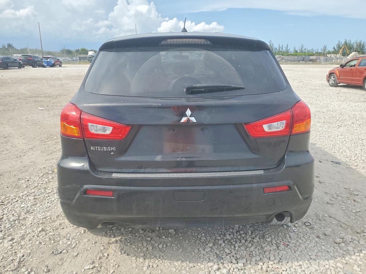 2011 Mitsubishi Outlander Sport Es Black vin: JA4AP3AU9BZ001420