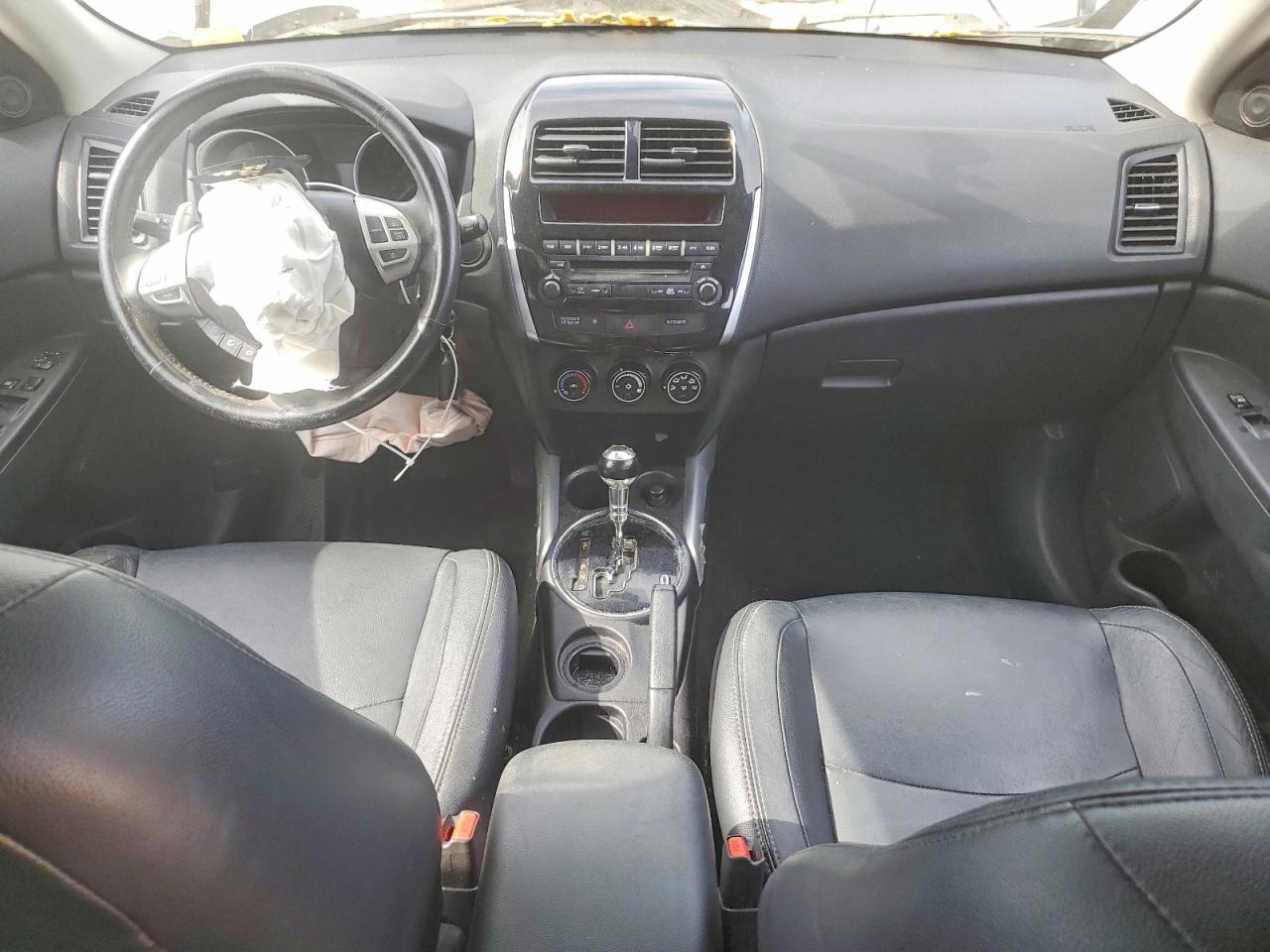 2011 Mitsubishi Outlander Sport Es Black vin: JA4AP3AU9BZ001420