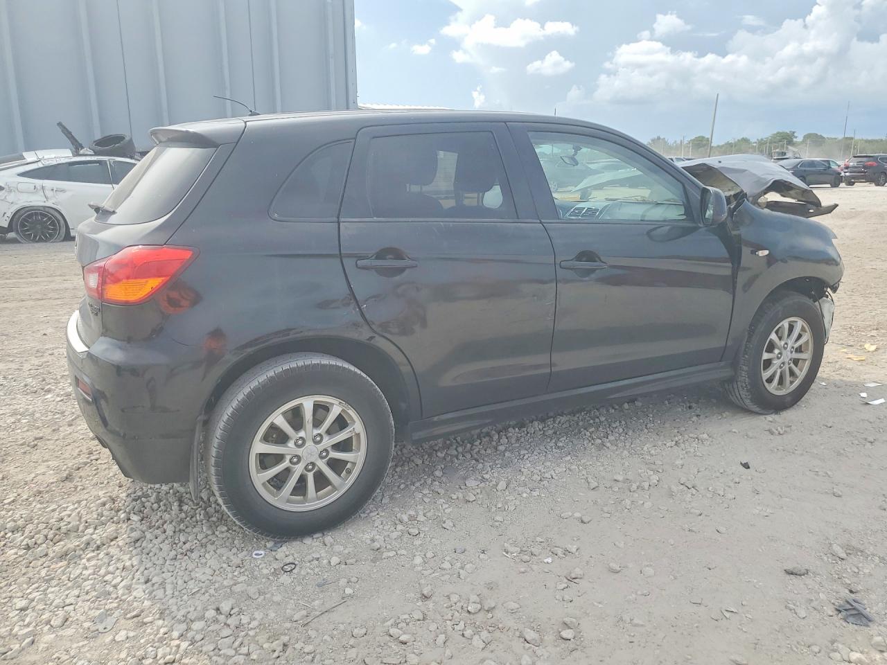 2011 Mitsubishi Outlander Sport Es Black vin: JA4AP3AU9BZ001420