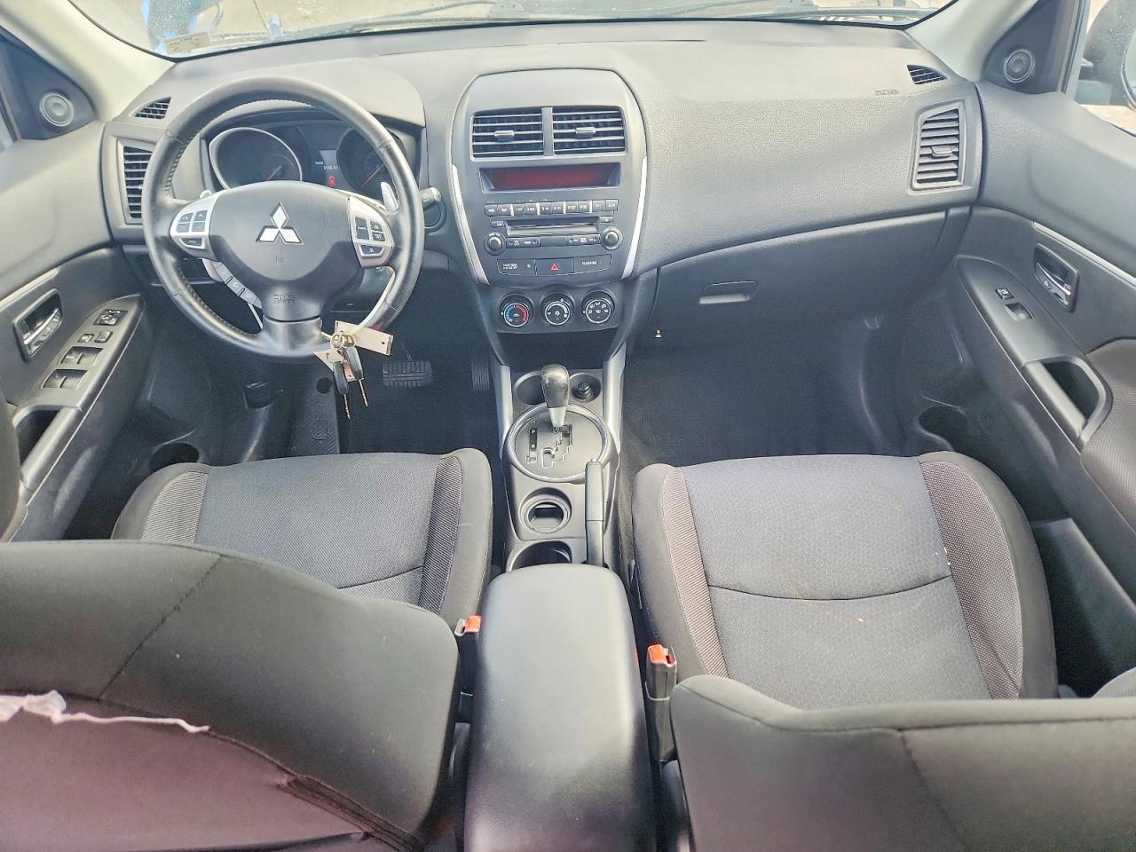 2011 Mitsubishi Outlander Sport Es Gray vin: JA4AP3AUXBZ012264