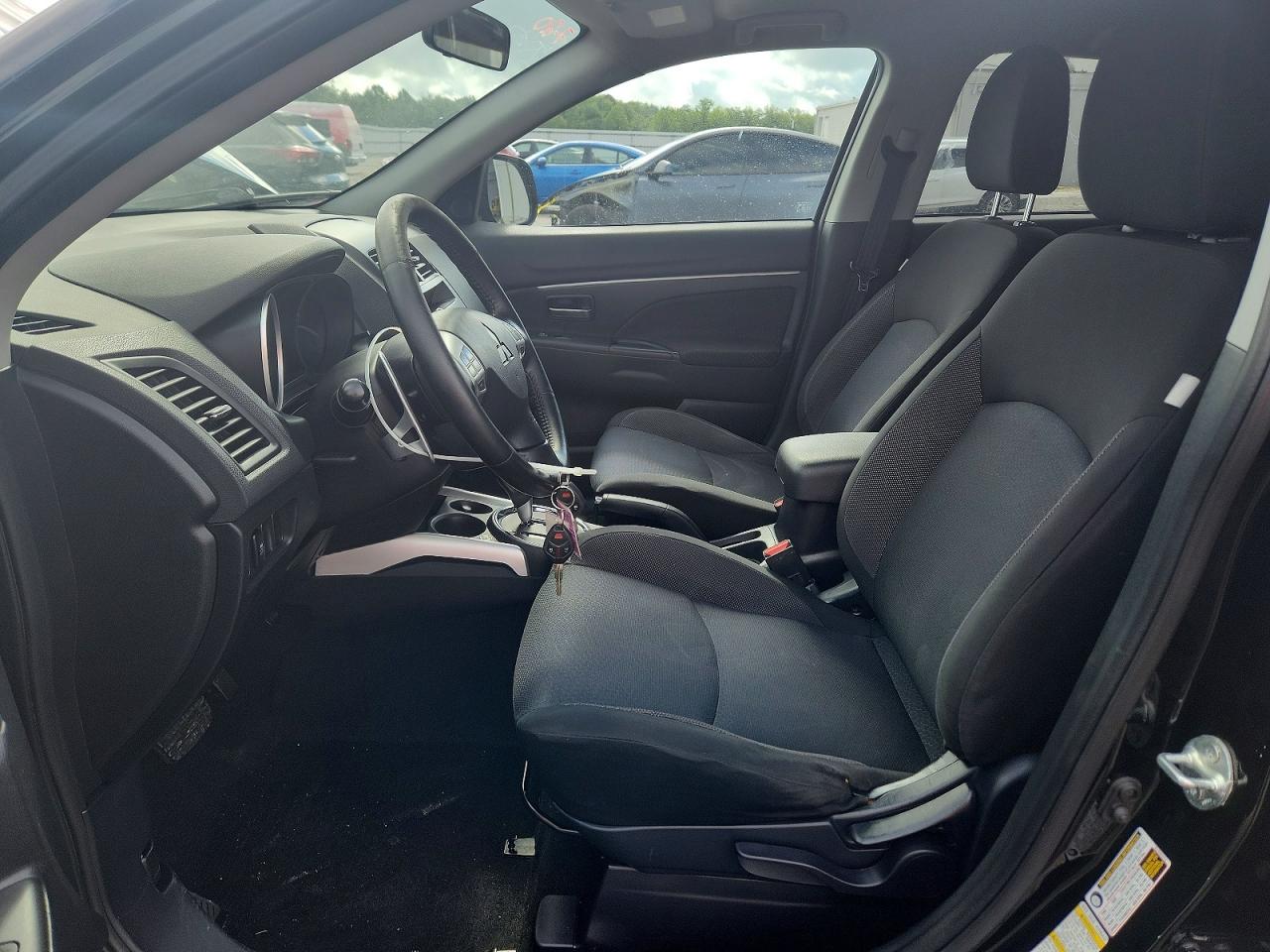 2011 Mitsubishi Outlander Sport Es Gray vin: JA4AP3AUXBZ012264