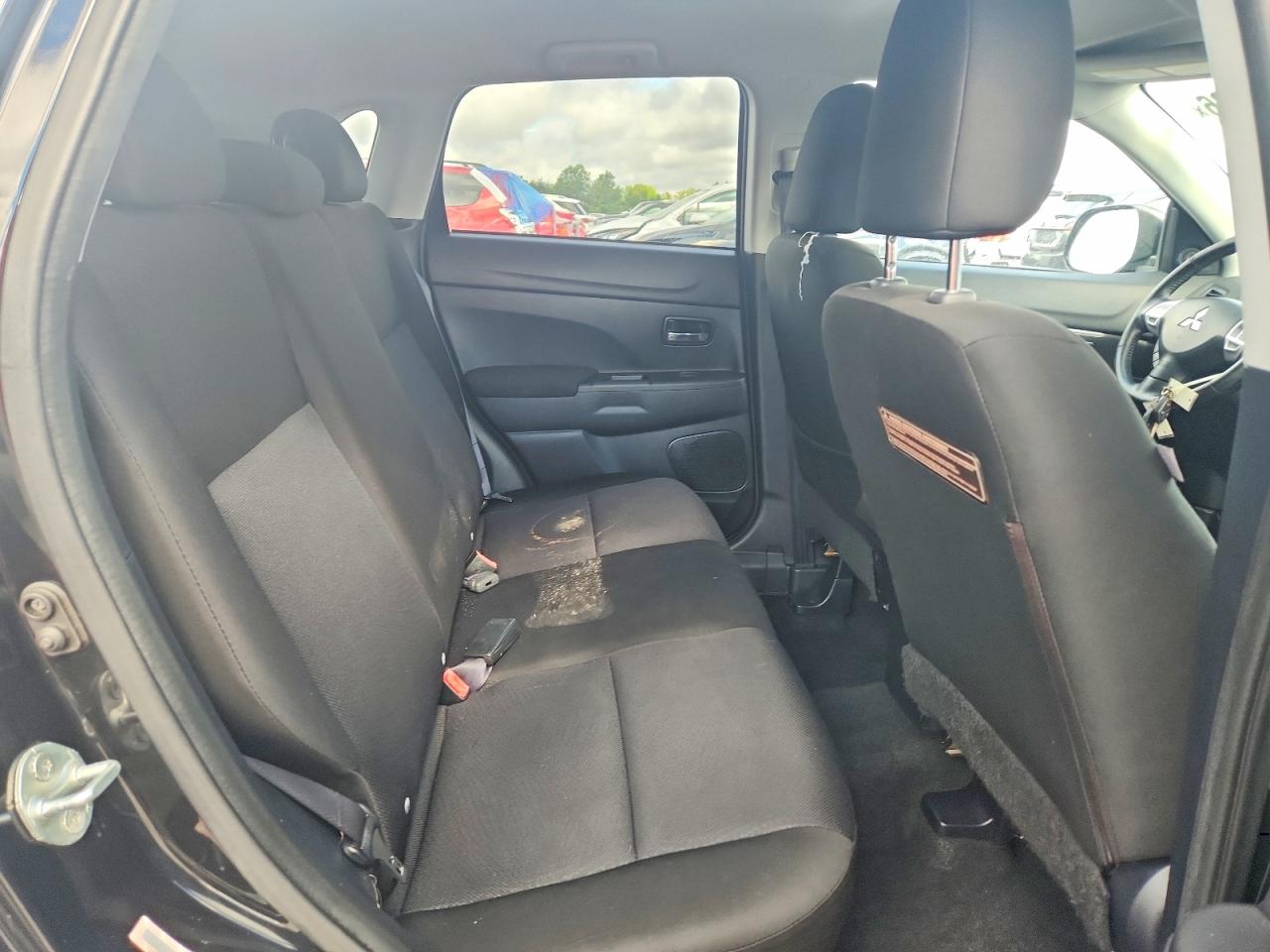 2011 Mitsubishi Outlander Sport Es Gray vin: JA4AP3AUXBZ012264