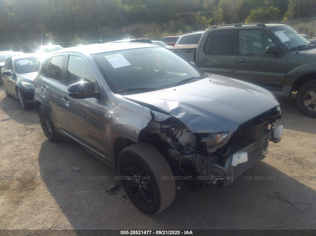 2017 Mitsubishi Outlander Sport 2.0 Gray vin: JA4AP3AUXHZ036265