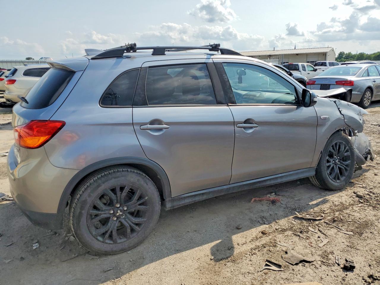 2017 Mitsubishi Outlander Sport Es Silver vin: JA4AP3AUXHZ036265