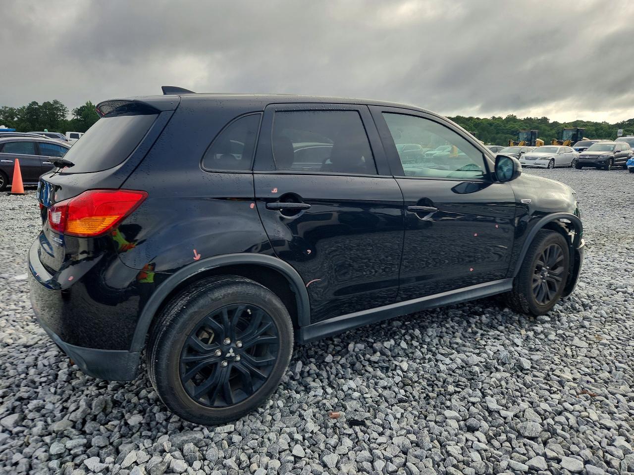 2017 Mitsubishi Outlander Sport Es Black vin: JA4AP3AUXHZ041675