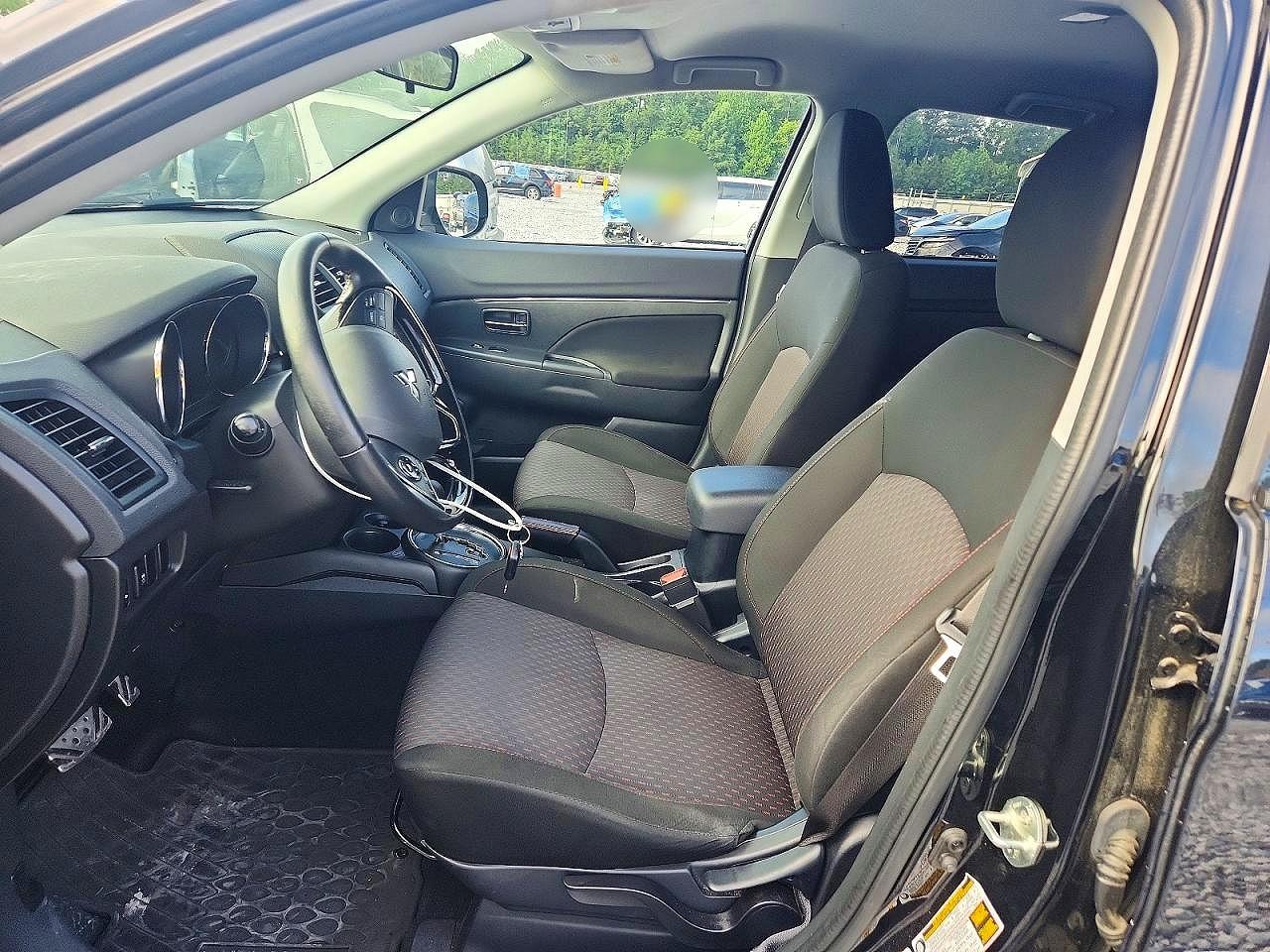 2017 Mitsubishi Outlander Sport Es Black vin: JA4AP3AUXHZ041675