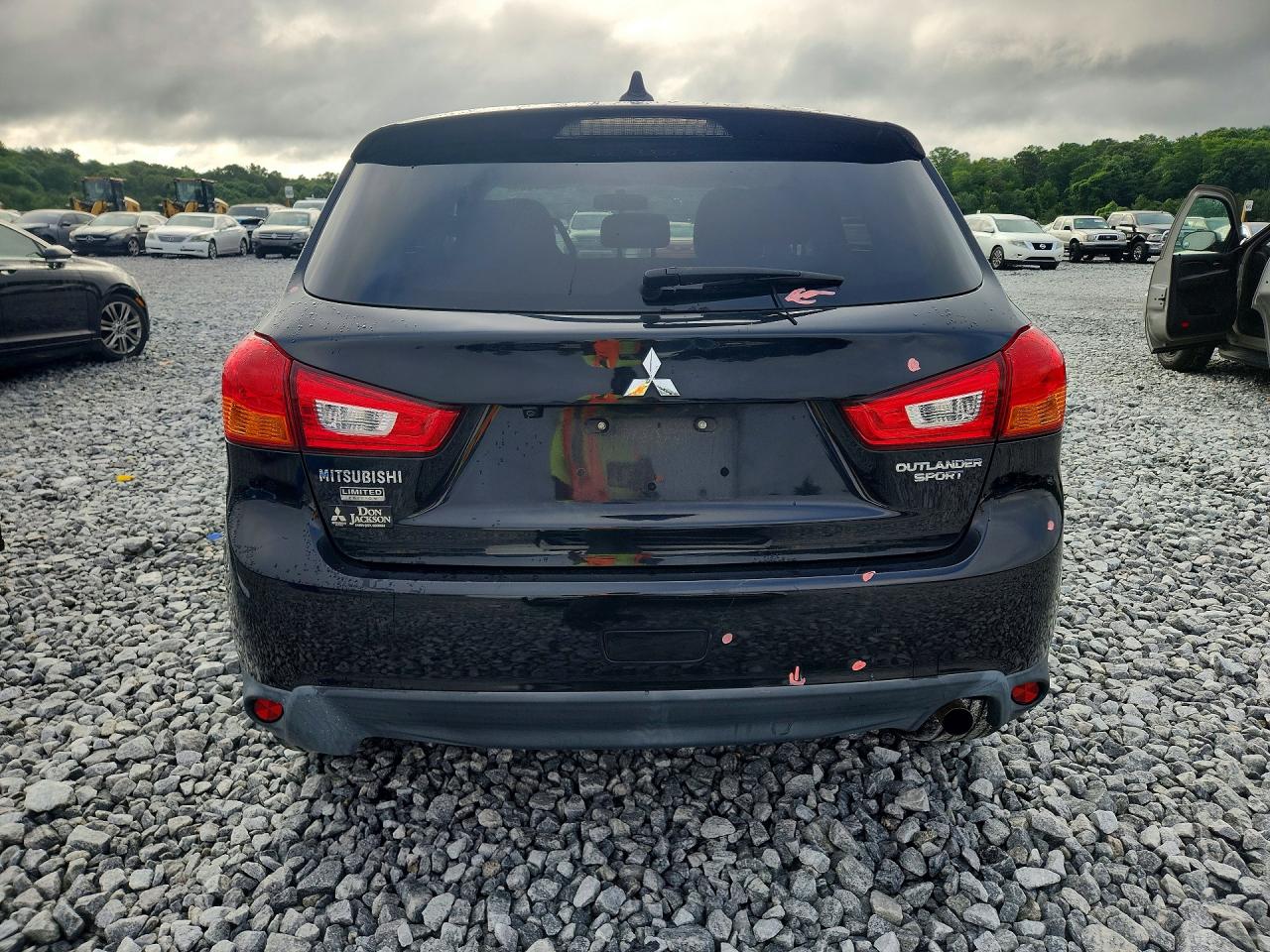 2017 Mitsubishi Outlander Sport Es Black vin: JA4AP3AUXHZ041675