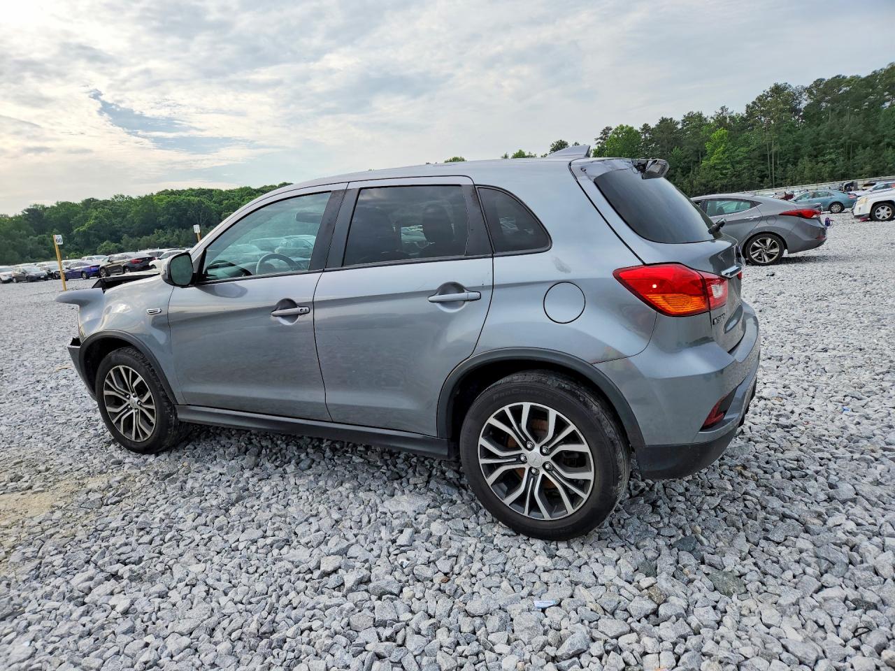 2018 Mitsubishi Outlander Sport Es Gray vin: JA4AP3AW1JZ036694