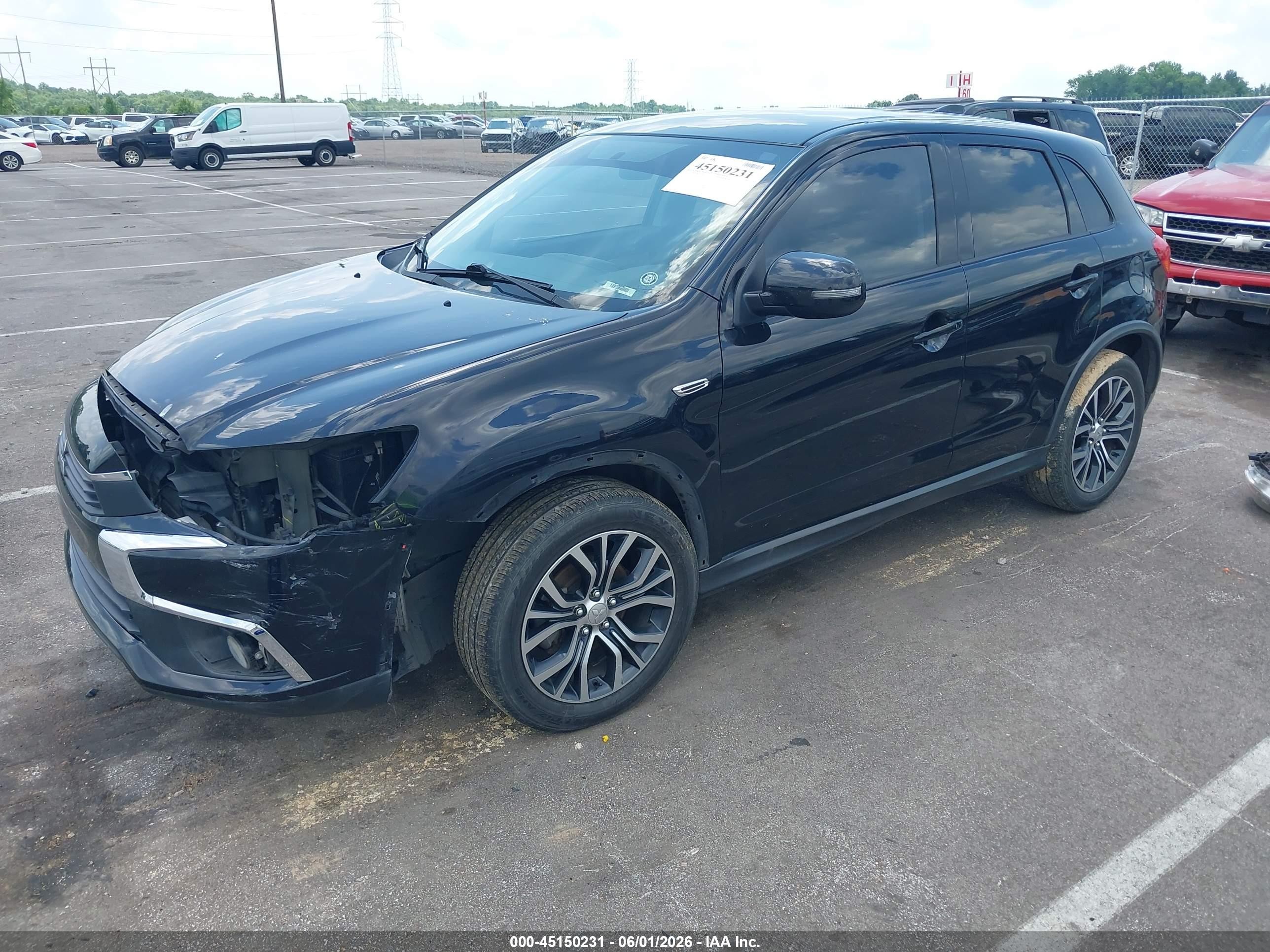 2017 Mitsubishi Outlander Sport 2.4 Se Black vin: JA4AP3AW5HZ071040