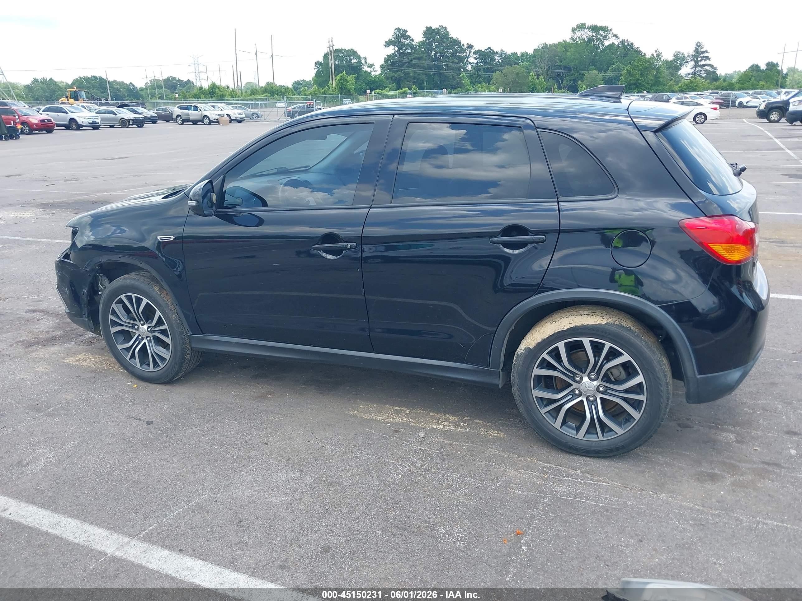 2017 Mitsubishi Outlander Sport 2.4 Se Black vin: JA4AP3AW5HZ071040