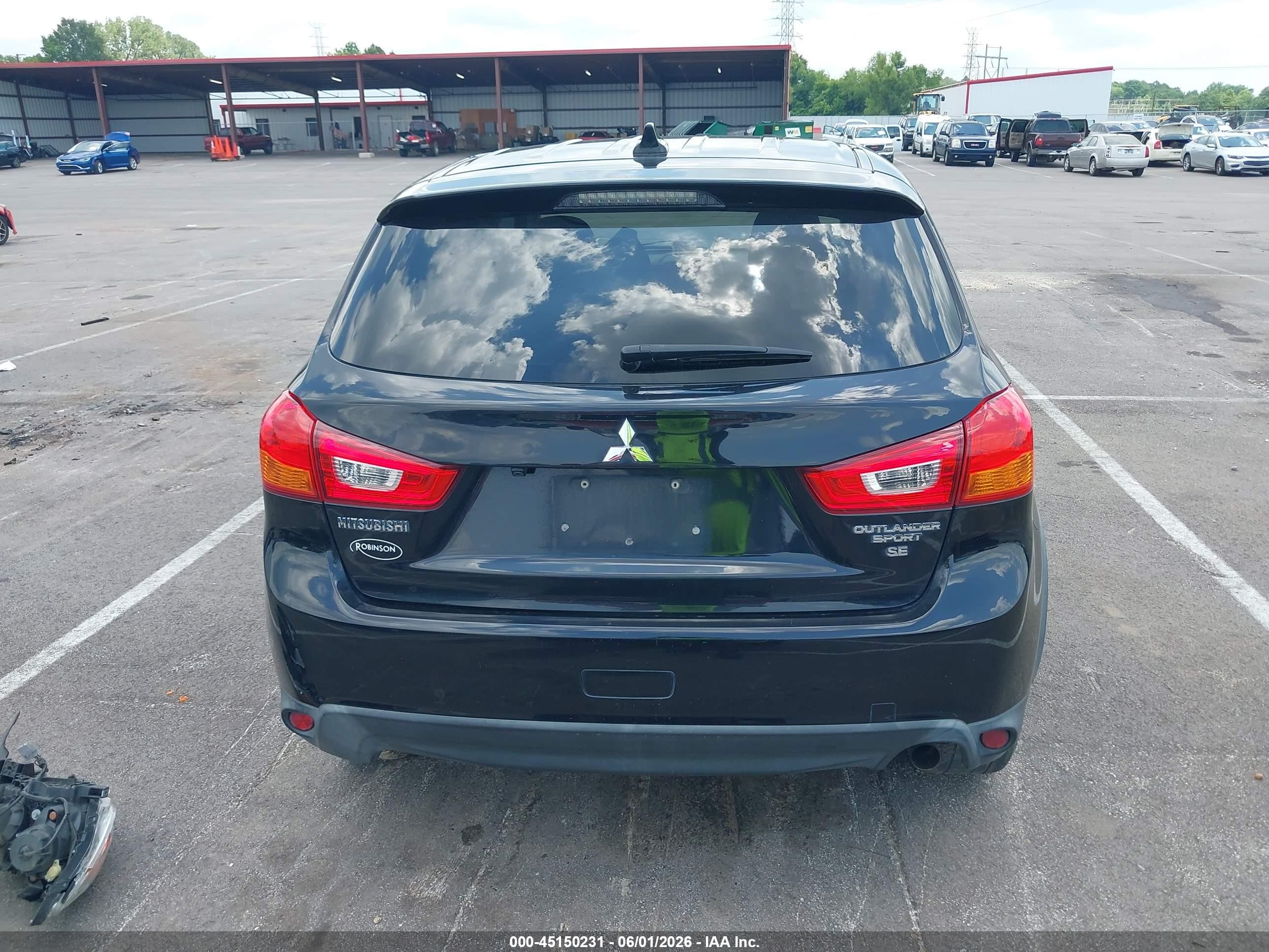 2017 Mitsubishi Outlander Sport 2.4 Se Black vin: JA4AP3AW5HZ071040