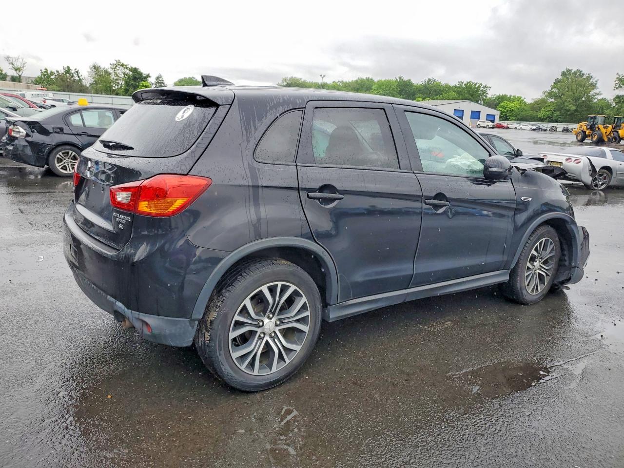 2017 Mitsubishi Outlander Sport Es Black vin: JA4AP3AW6HZ060127