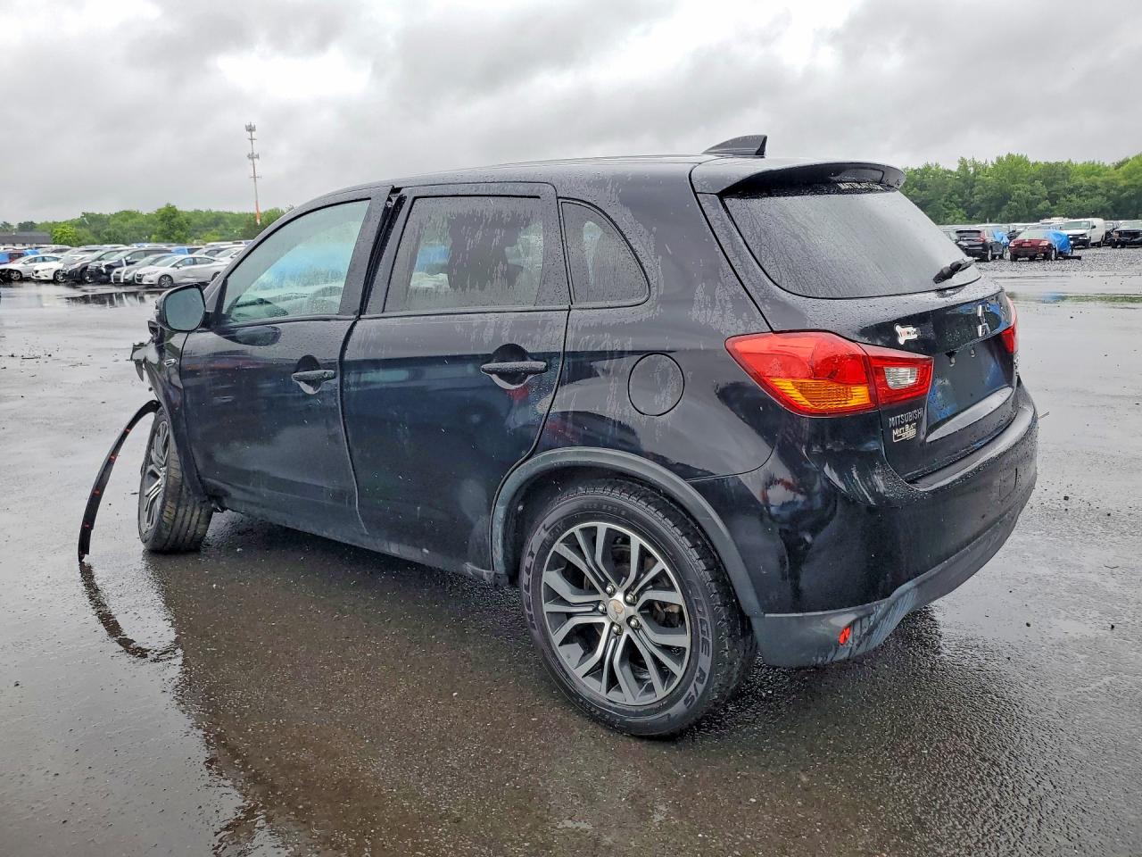 2017 Mitsubishi Outlander Sport Es Black vin: JA4AP3AW6HZ060127