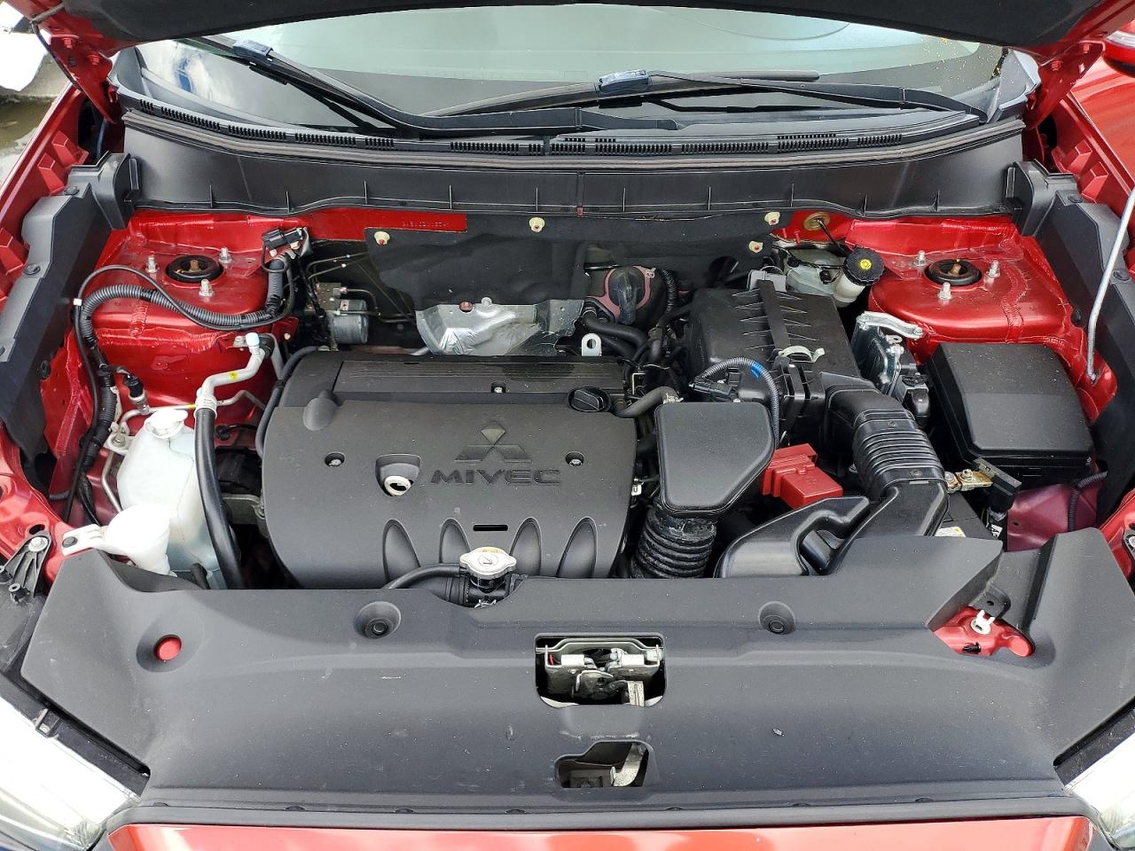 2018 Mitsubishi Outlander Sport Es Red vin: JA4AP3AW9JZ008741