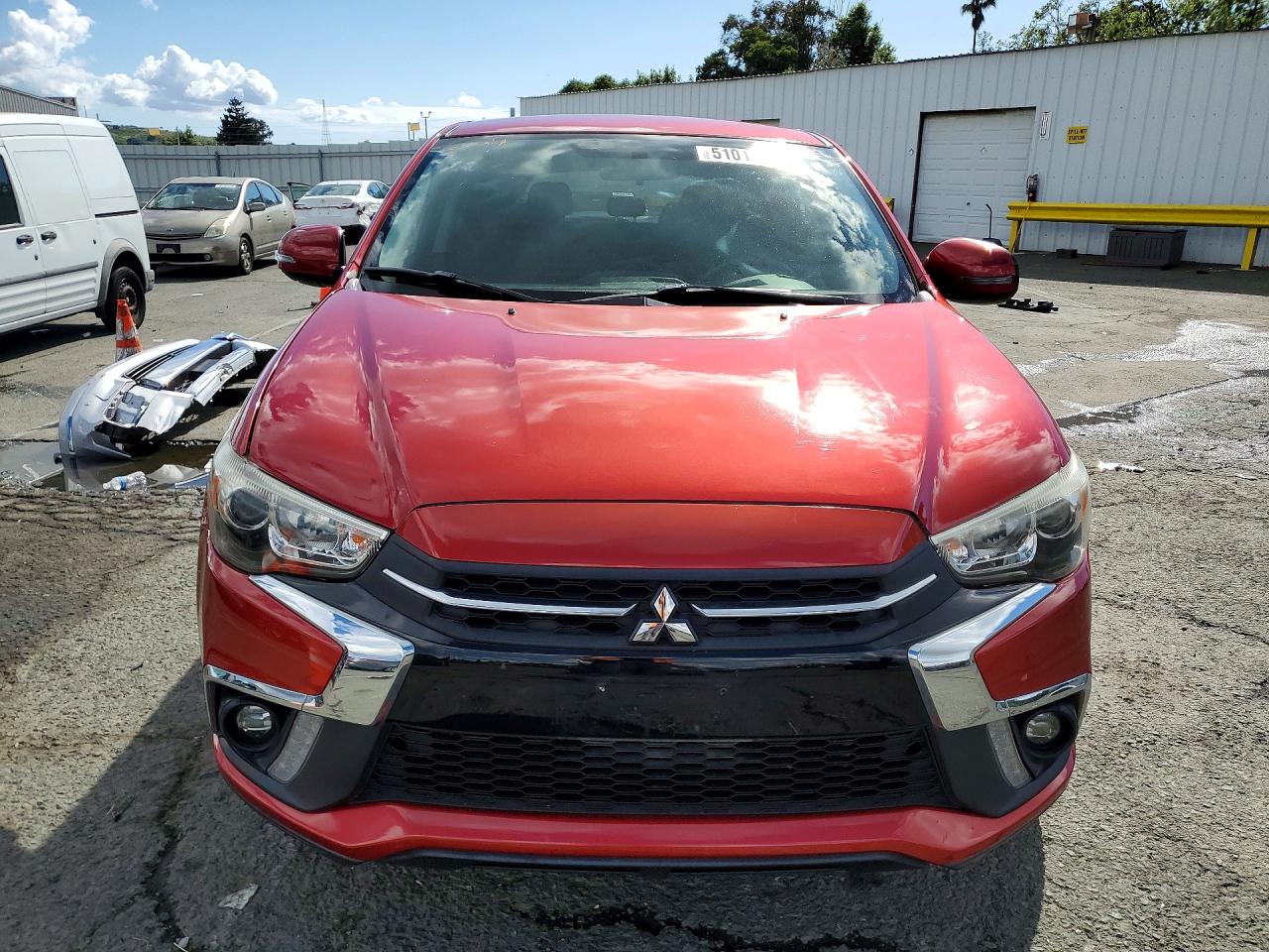 2018 Mitsubishi Outlander Sport Es Red vin: JA4AP3AW9JZ008741