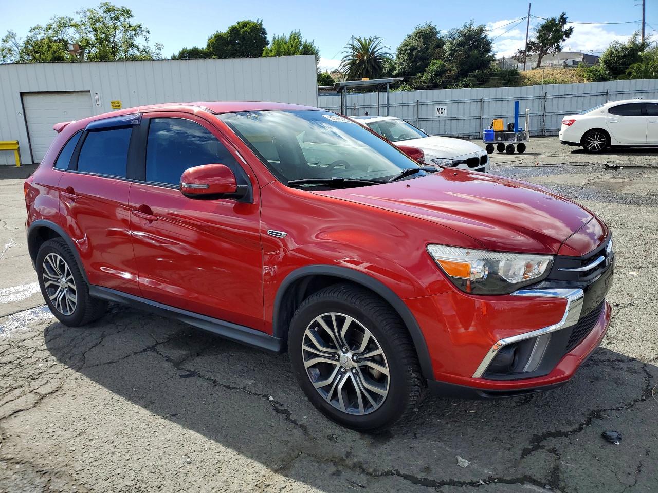 2018 Mitsubishi Outlander Sport Es Red vin: JA4AP3AW9JZ008741